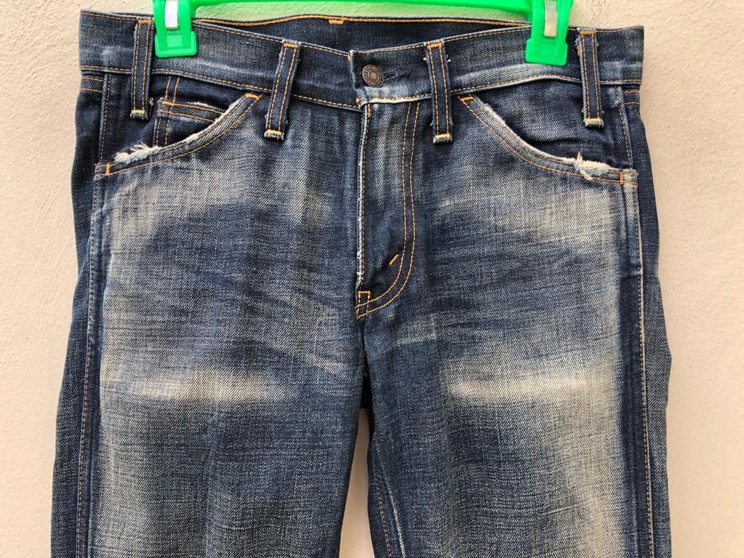 Japanese Brand × Levi's Vintage LVC Japan Levi’s 606 E Orange Tab Skinny Denim Size US 29 - 8 Thumbnail