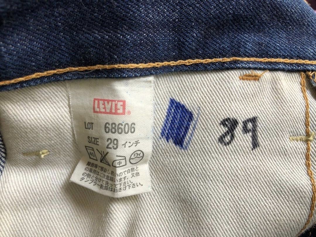 Japanese Brand × Levi's Vintage LVC Japan Levi’s 606 E Orange Tab Skinny Denim Size US 29 - 13 Thumbnail