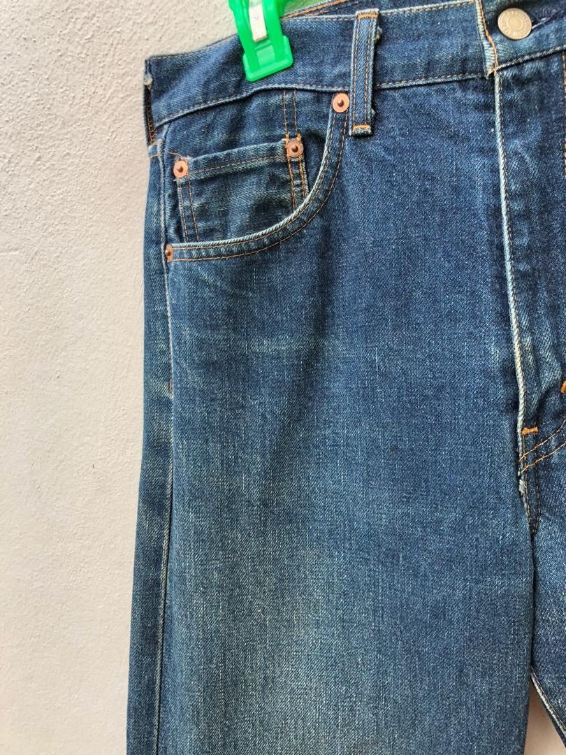 Japanese Brand × Levi's Vintage Clothing × Vintage Vintage 90s Levi’s 502 XX E LVC Japan Selvedge Denim Jeans Size US 31 - 3 Thumbnail