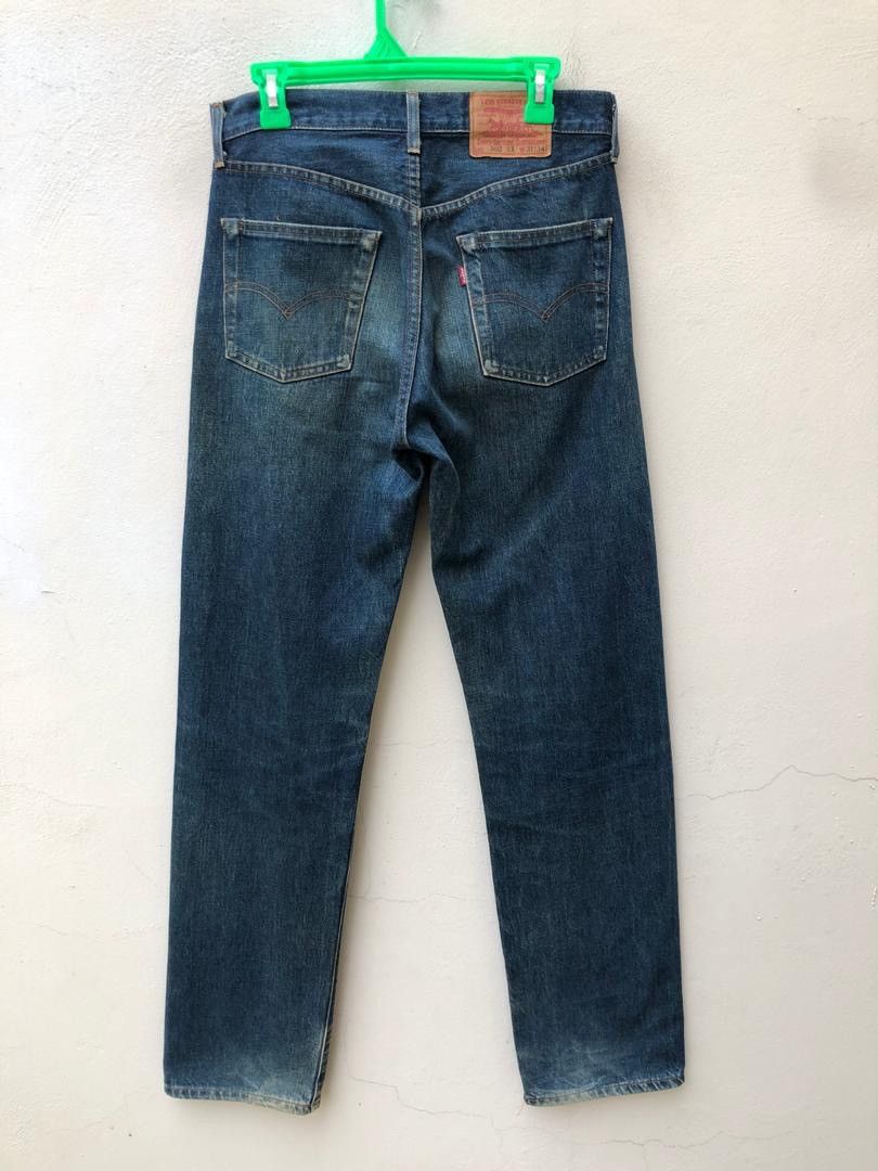 Japanese Brand × Levi's Vintage Clothing × Vintage Vintage 90s Levi’s 502 XX E LVC Japan Selvedge Denim Jeans Size US 31 - 12 Thumbnail