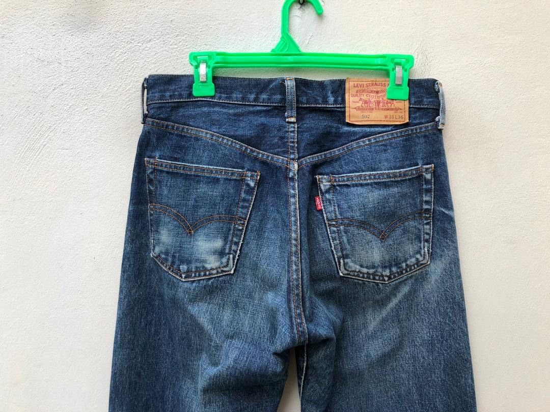 Japanese Brand × Levi's Vintage Clothing × Vintage Vintage 90s Levi’s 502 LVC Japan Selvedge Denim Jeans Size US 31 - 9 Thumbnail