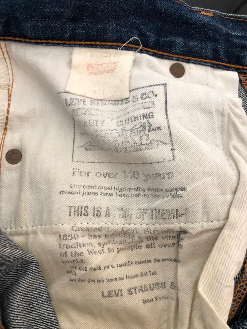Japanese Brand × Levi's Vintage Clothing × Vintage Vintage 90s Levi’s 502 LVC Japan Selvedge Denim Jeans Size US 31 - 17 Thumbnail