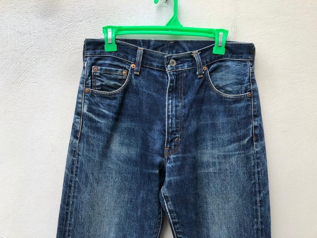 Japanese Brand × Levi's Vintage Clothing × Vintage Vintage 90s Levi’s 502 LVC Japan Selvedge Denim Jeans Size US 31 - 2 Thumbnail