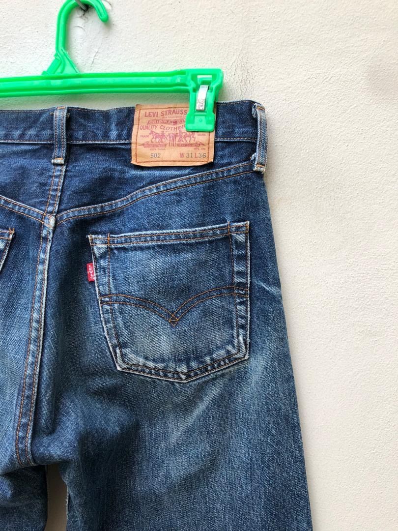 Japanese Brand × Levi's Vintage Clothing × Vintage Vintage 90s Levi’s 502 LVC Japan Selvedge Denim Jeans Size US 31 - 11 Thumbnail