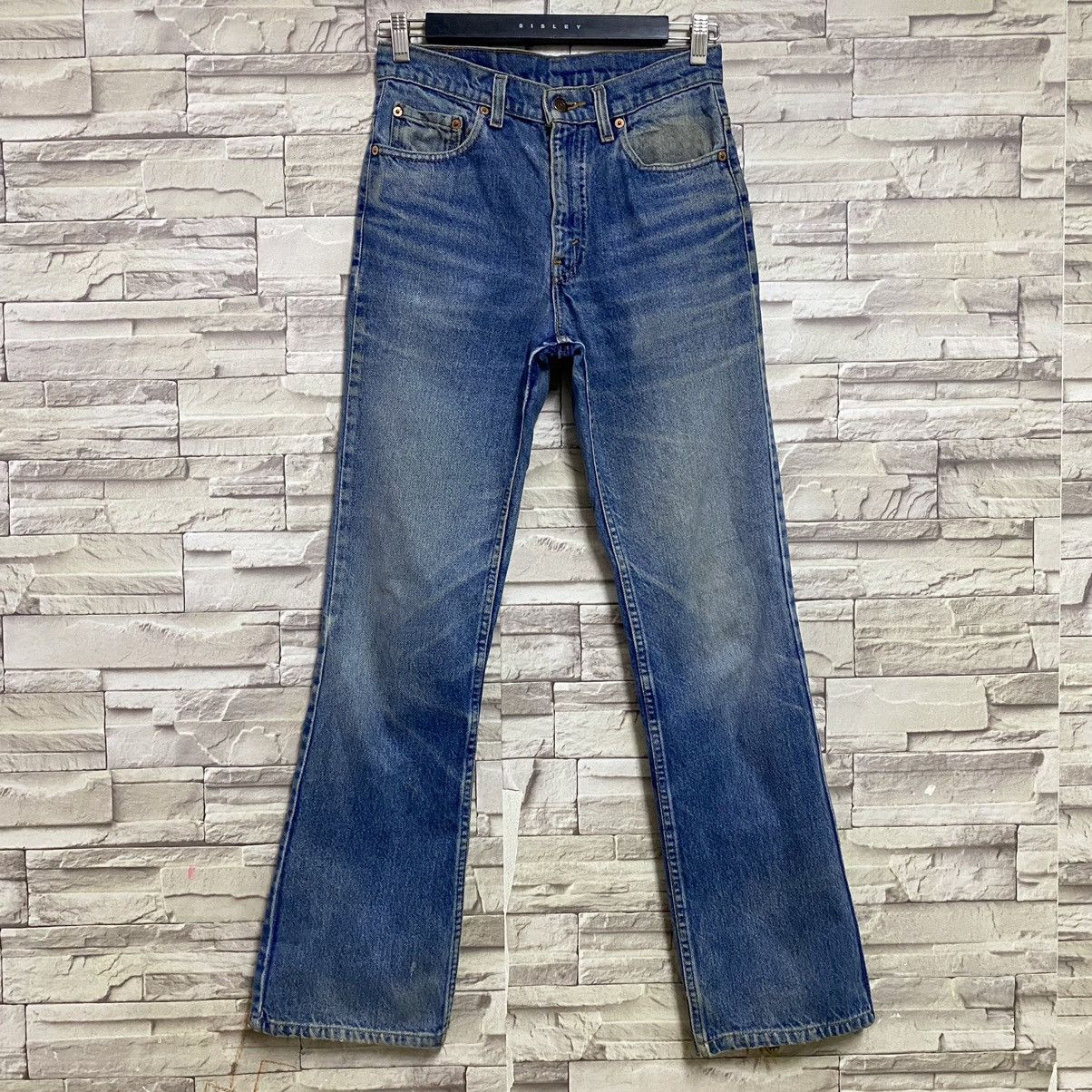 Levi's Vintage Levis 517 Flare Jeans Hedi Slimane 28x31 Size US 28 / EU 44 - 3 Thumbnail