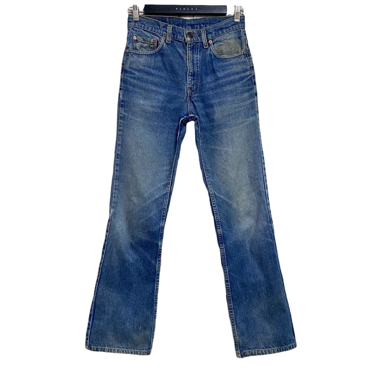image of 80's Levis 517 Flares Jeans 28X31 Made In Usa in Blue, Men's