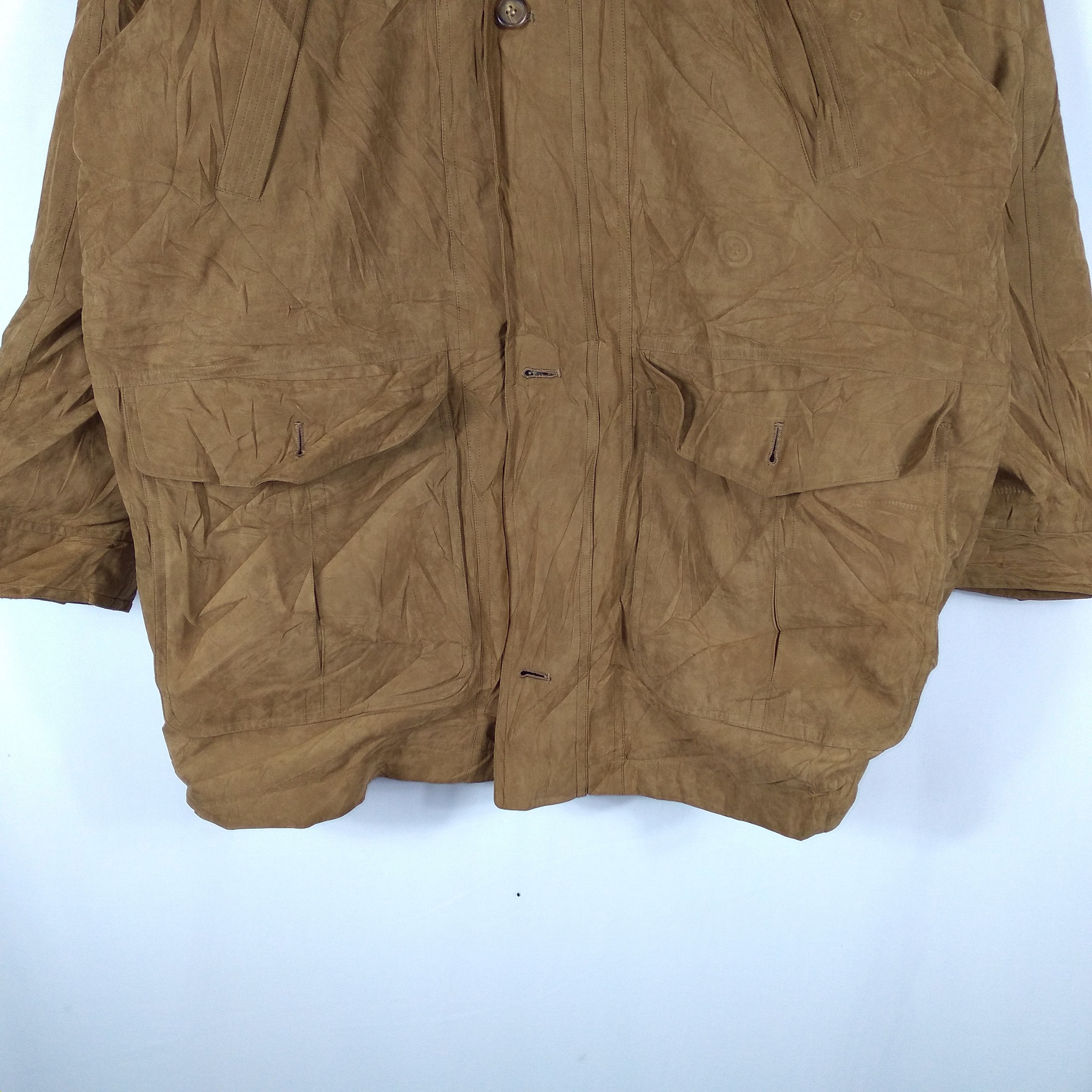 Designer × Vintage Vintage Paul Dundy Velvet Hoodie Long Jacket Size US L / EU 52-54 / 3 - 3 Thumbnail