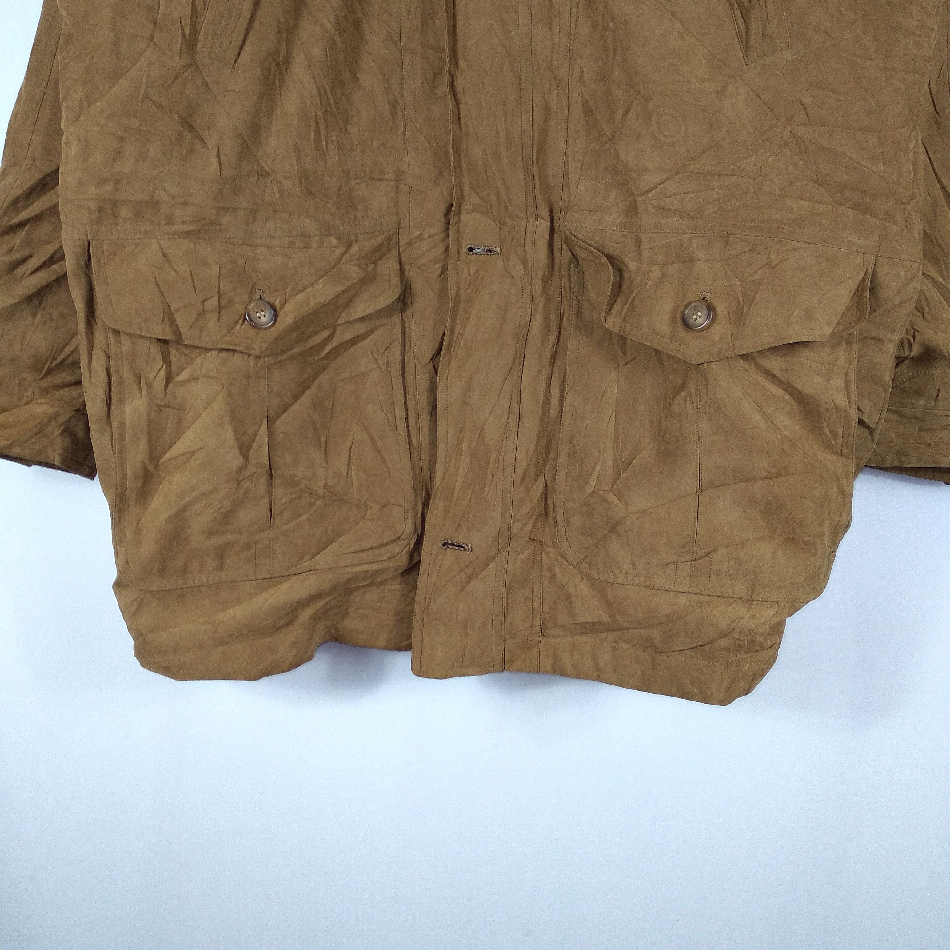 Designer × Vintage Vintage Paul Dundy Velvet Hoodie Long Jacket Size US L / EU 52-54 / 3 - 4 Thumbnail