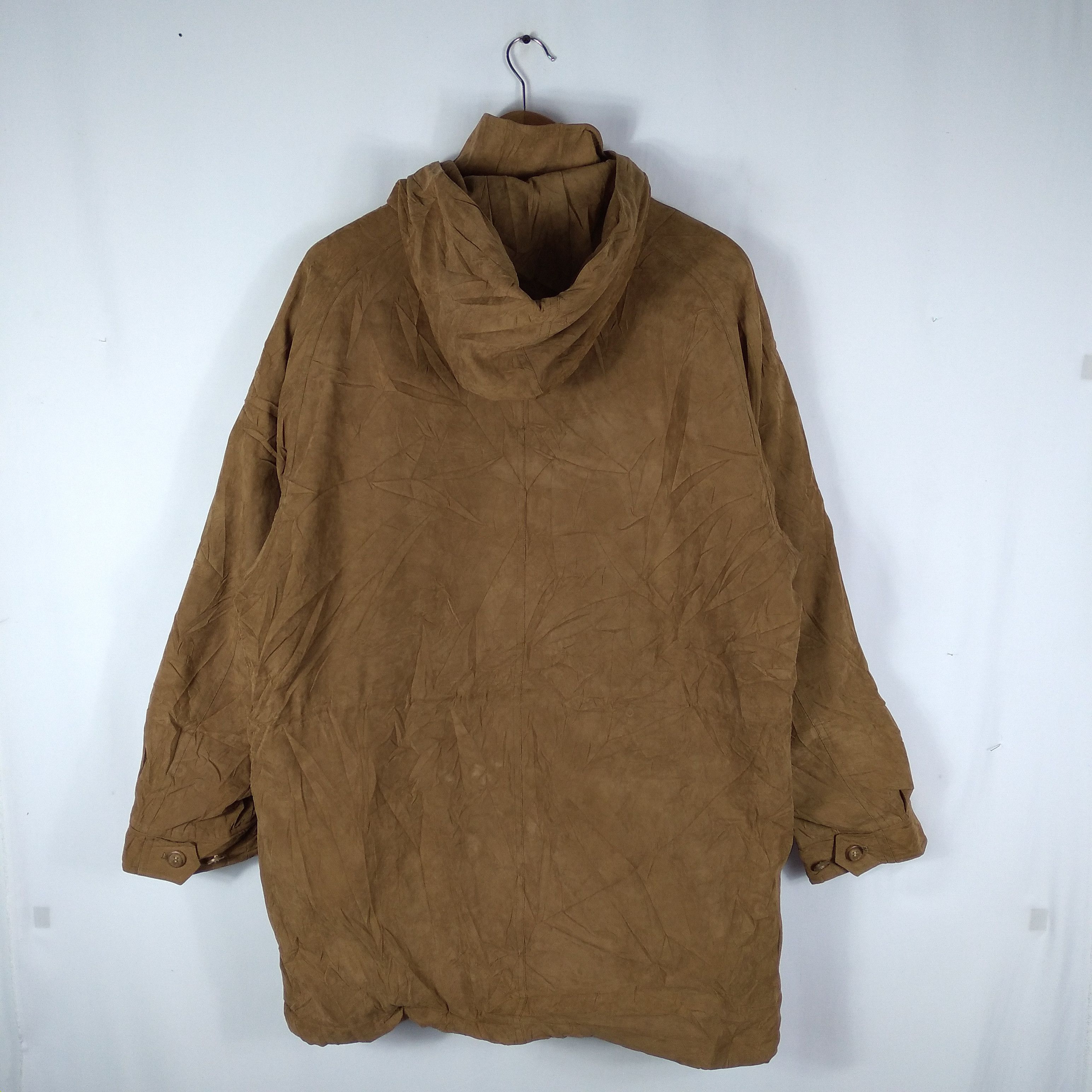 Designer × Vintage Vintage Paul Dundy Velvet Hoodie Long Jacket Size US L / EU 52-54 / 3 - 11 Thumbnail