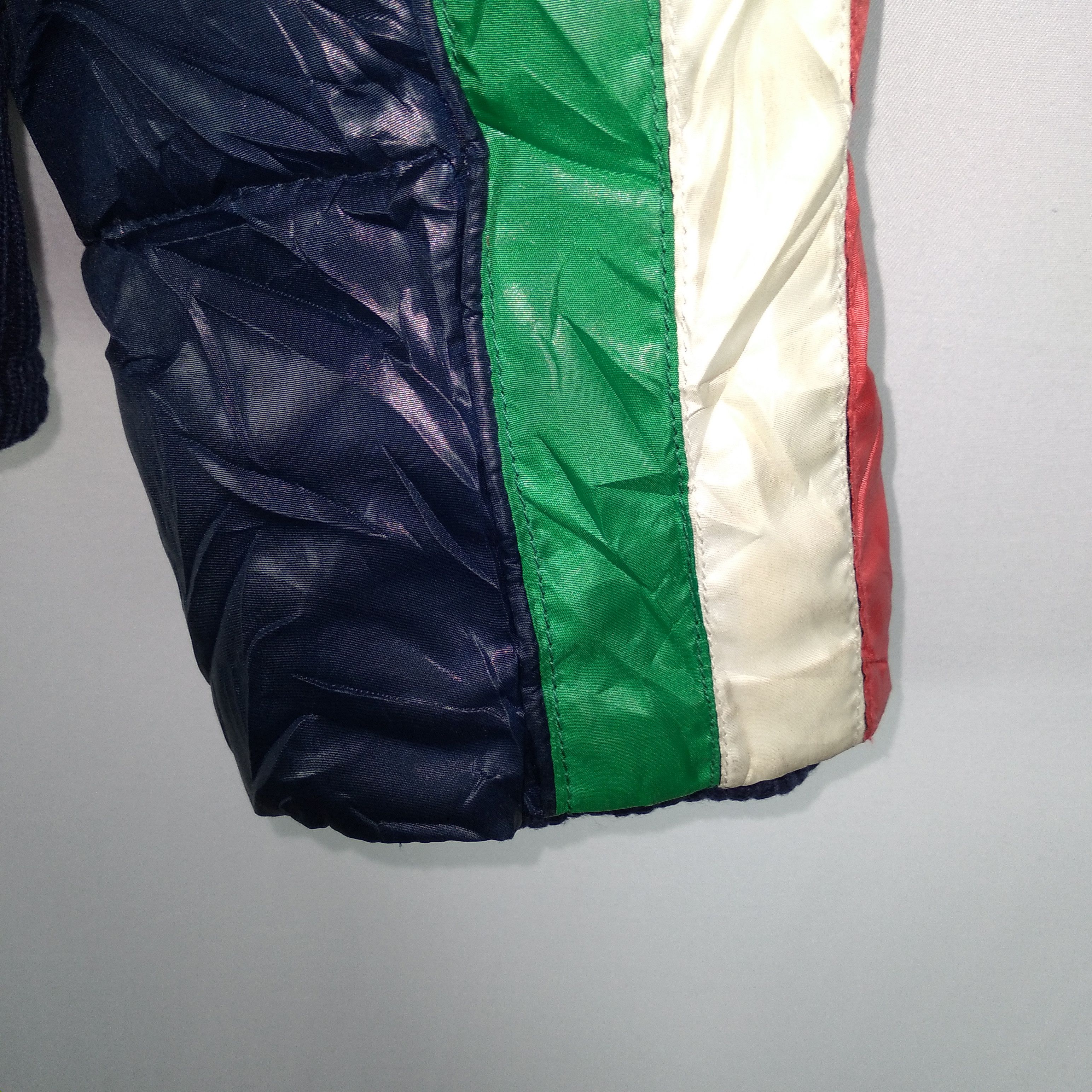 Vintage Italian Blue Line National Team PVC Leather Hoodie Jacket Size US XS / EU 42 / 0 - 5 Thumbnail