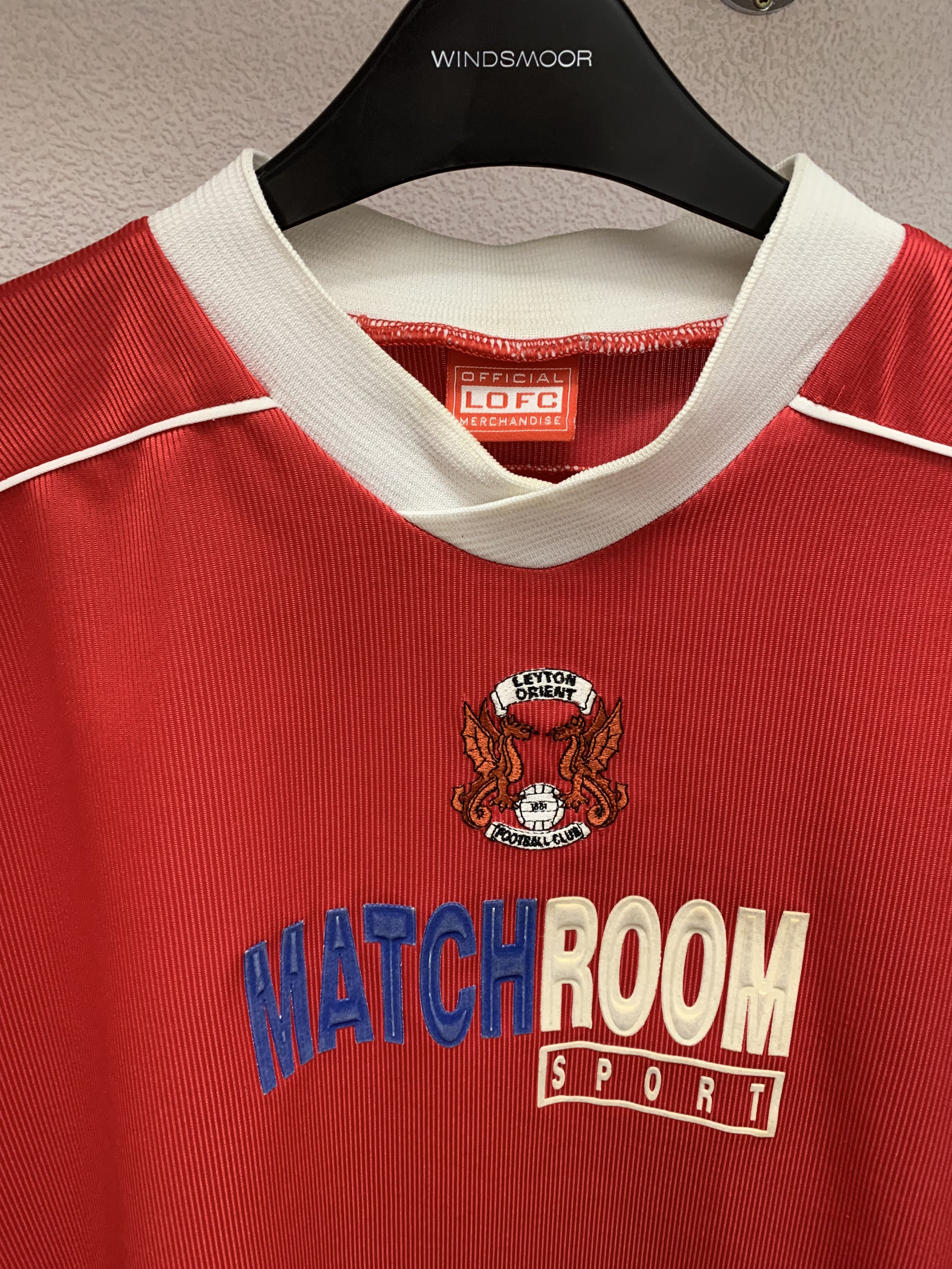 Vintage Leyton Orient football club vintage soccer jersey M 2000-01 Size US M / EU 48-50 / 2 - 2 Thumbnail