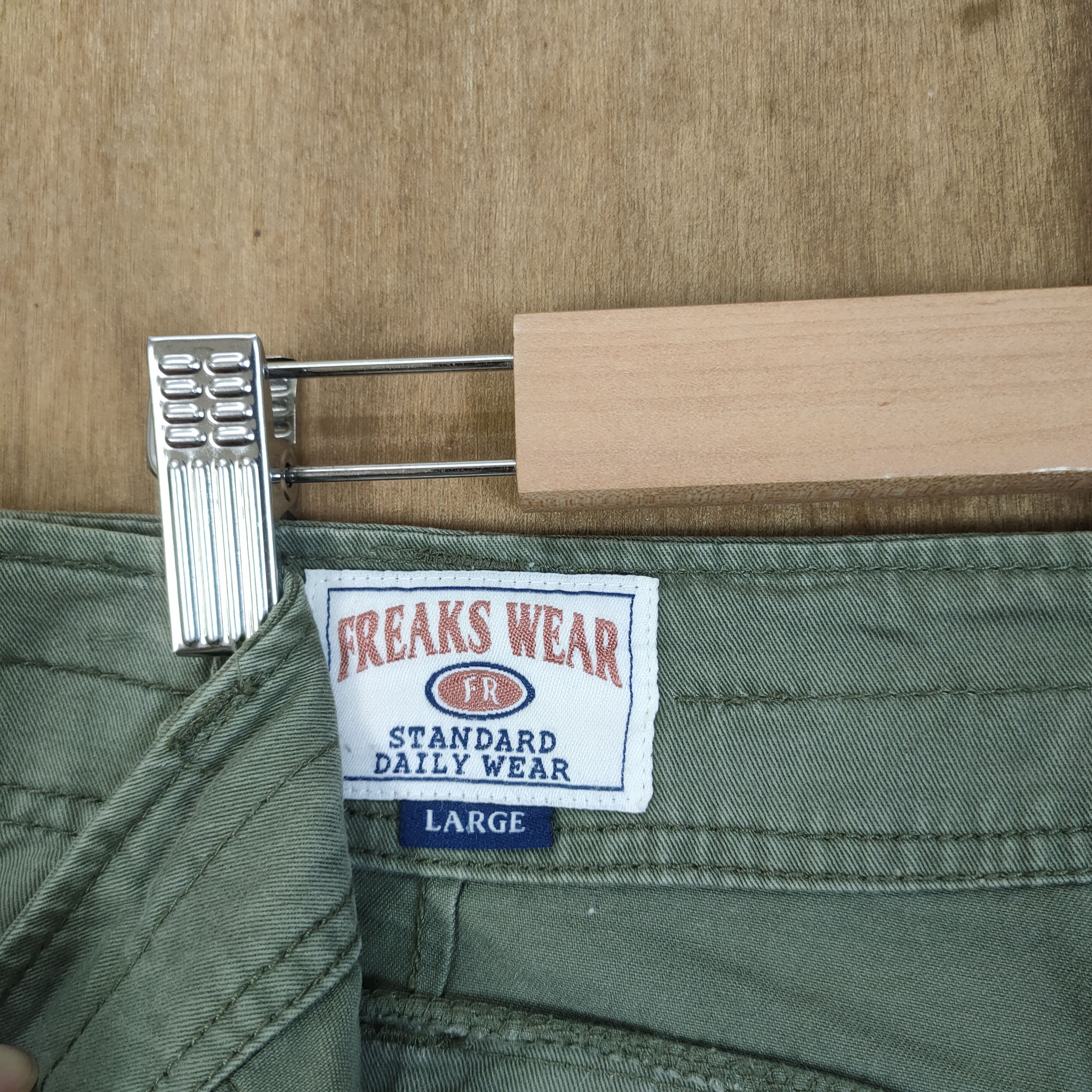Japanese Brand × Vintage FREAKS WEAR BAGGY CARGO PANTS Size US 34 / EU 50 - 12 Thumbnail