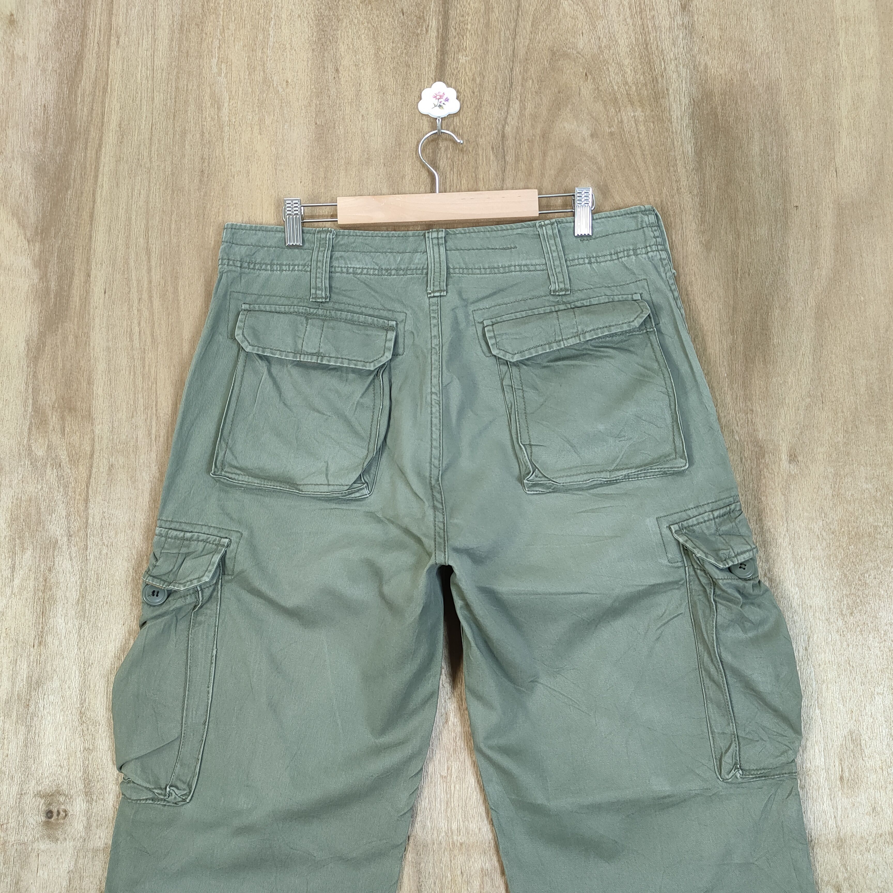 Japanese Brand × Vintage FREAKS WEAR BAGGY CARGO PANTS Size US 34 / EU 50 - 8 Thumbnail