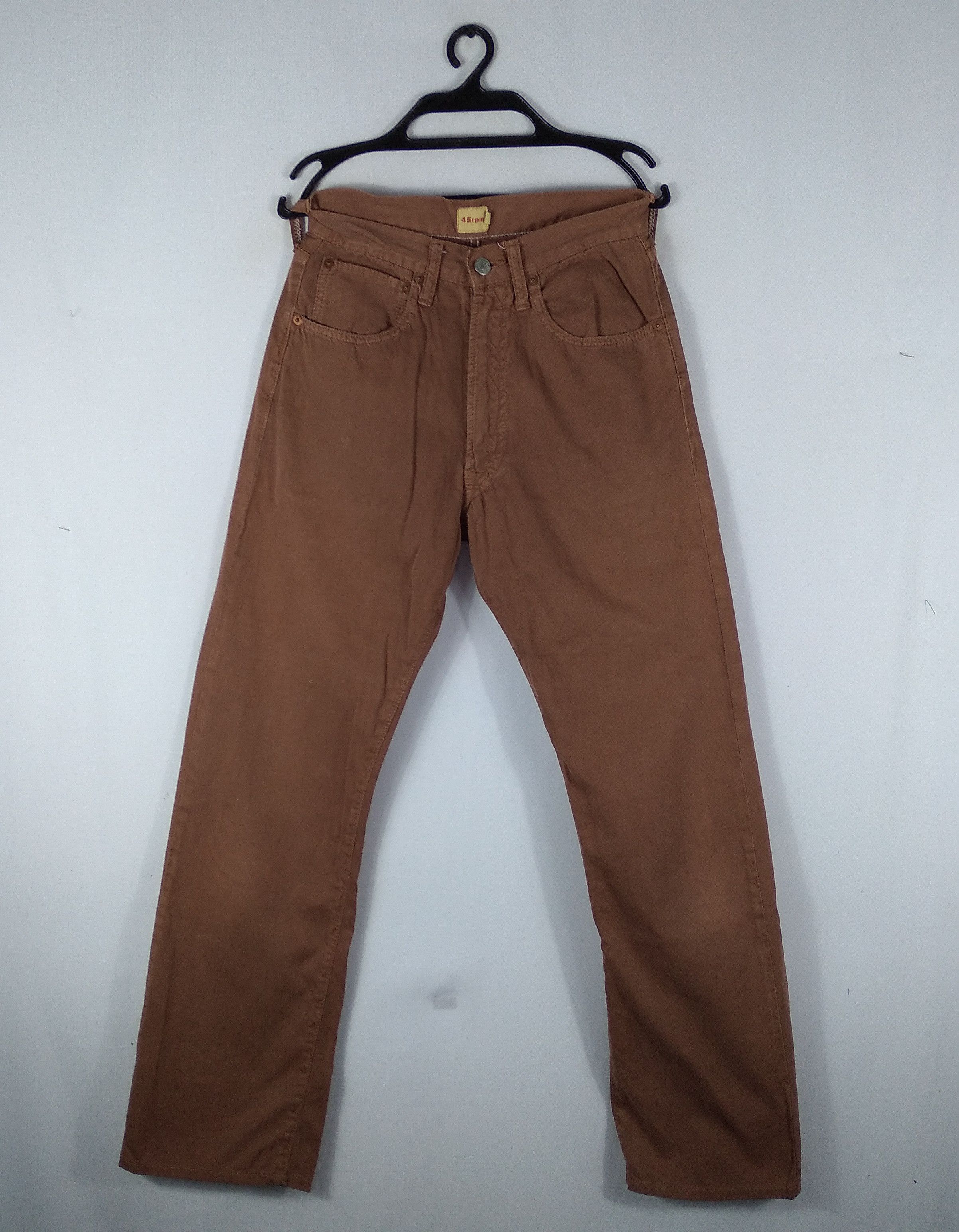 45rpm × Japanese Brand × Vintage Vintage Japanese Brand 45rpm Denim Pants Jeans Size US 26 / EU 42 - 2 Thumbnail