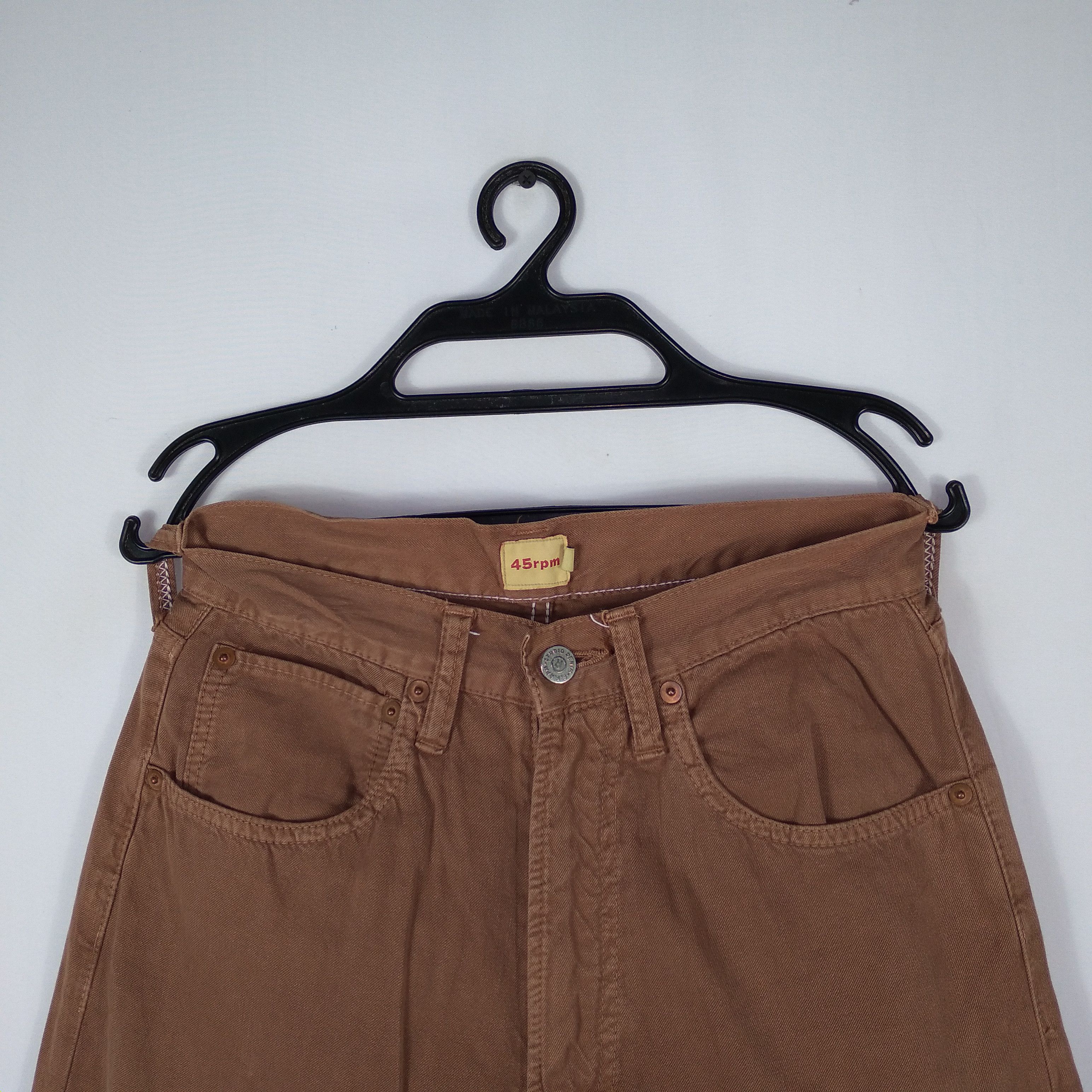 45rpm × Japanese Brand × Vintage Vintage Japanese Brand 45rpm Denim Pants Jeans Size US 26 / EU 42 - 6 Thumbnail