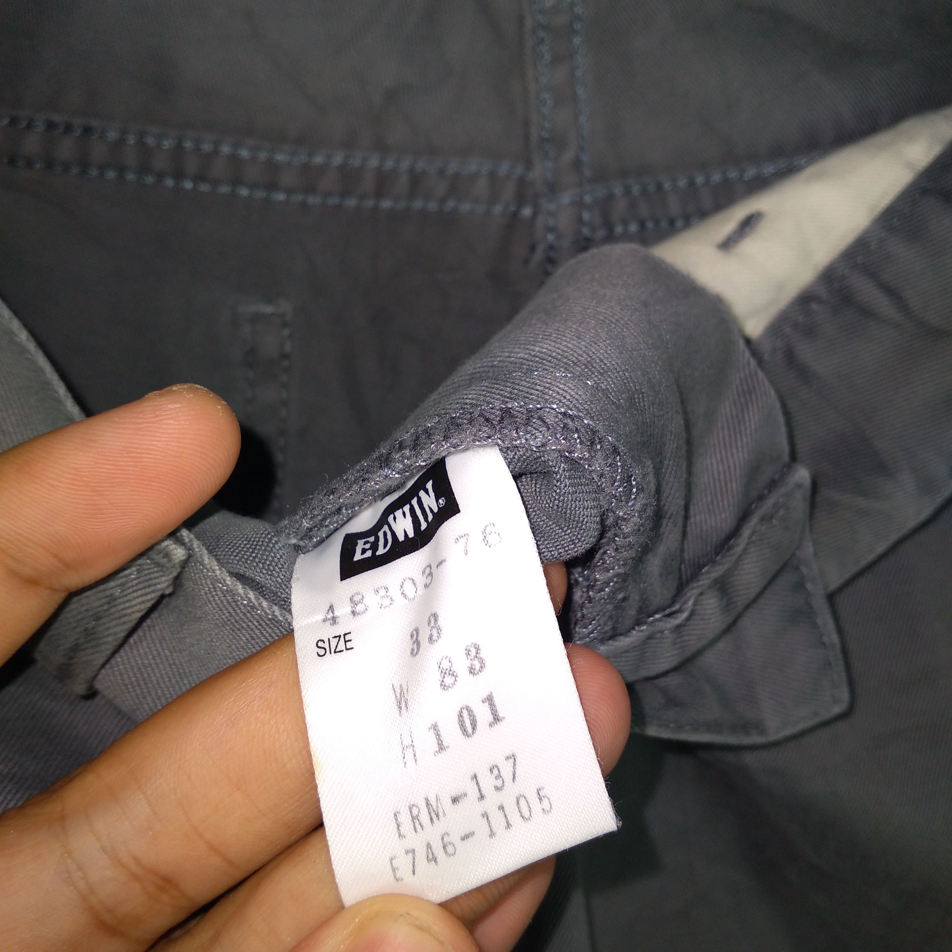 Edwin × Vintage Vintage Edwin Painter Khakis Casual Worker Pants Size US 32 / EU 48 - 15 Thumbnail