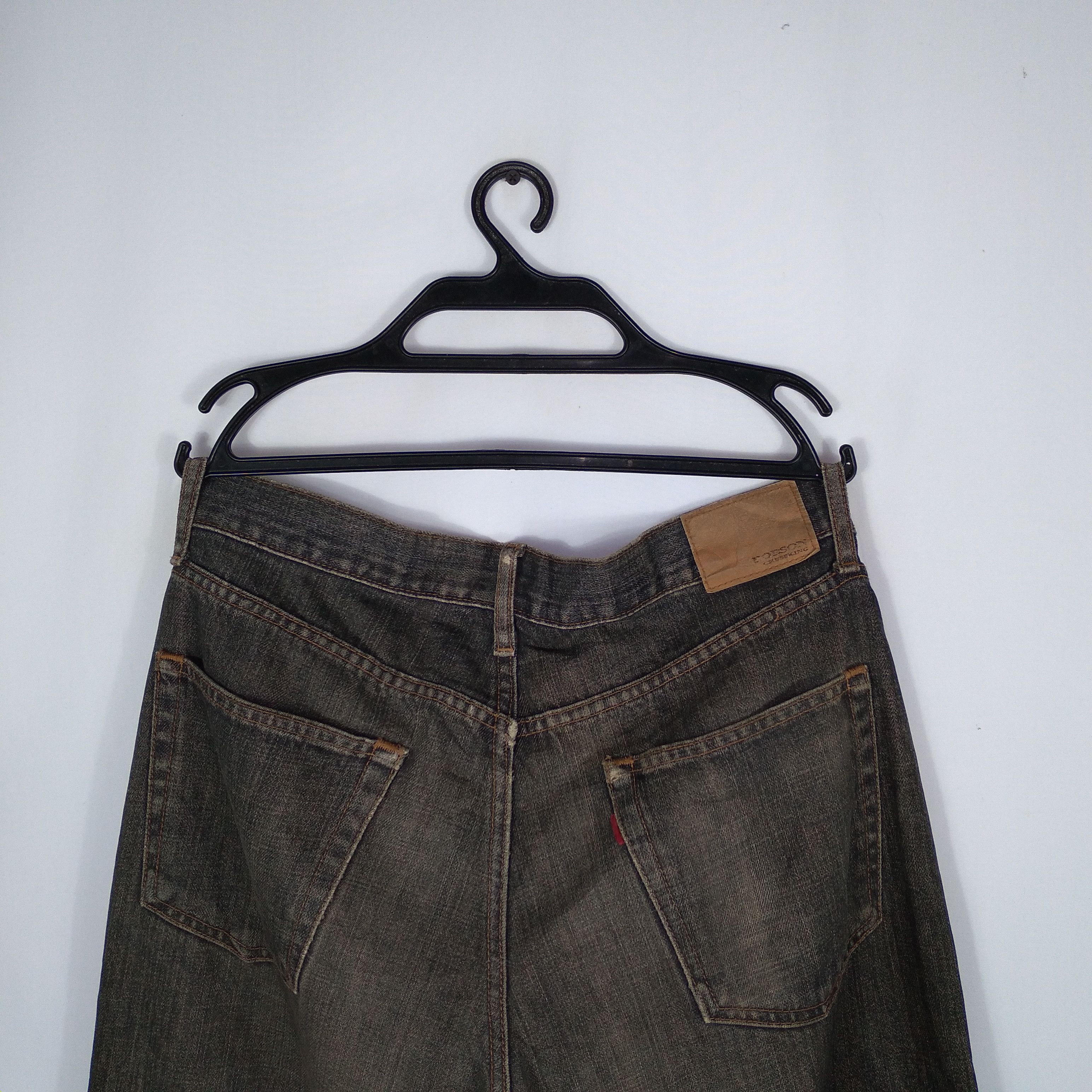 Japanese Brand × Vintage Vintage Bobson Stoned Wash Stylish Distressed Jeans Size US 36 / EU 52 - 8 Thumbnail