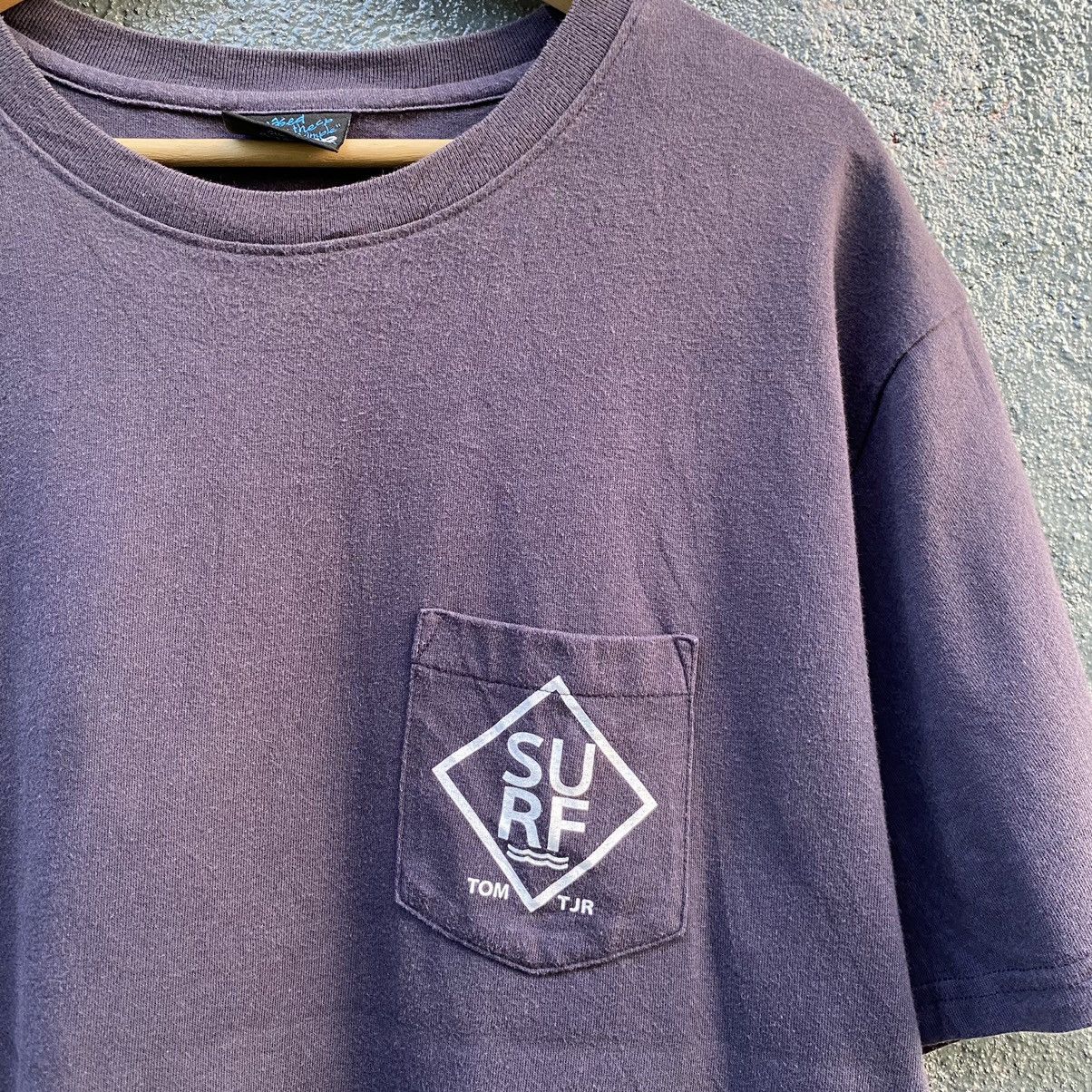 Japanese Brand Thrashed Faded Vintage Y2K Tomt Junior Surf ERD GRUNGE TEE Size US XL / EU 56 / 4 - 4 Thumbnail