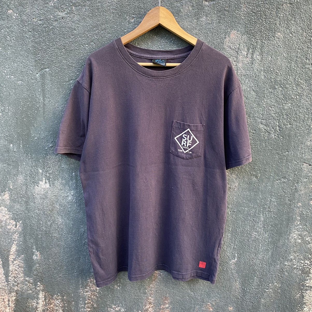 Japanese Brand Thrashed Faded Vintage Y2K Tomt Junior Surf ERD GRUNGE TEE Size US XL / EU 56 / 4 - 2 Thumbnail