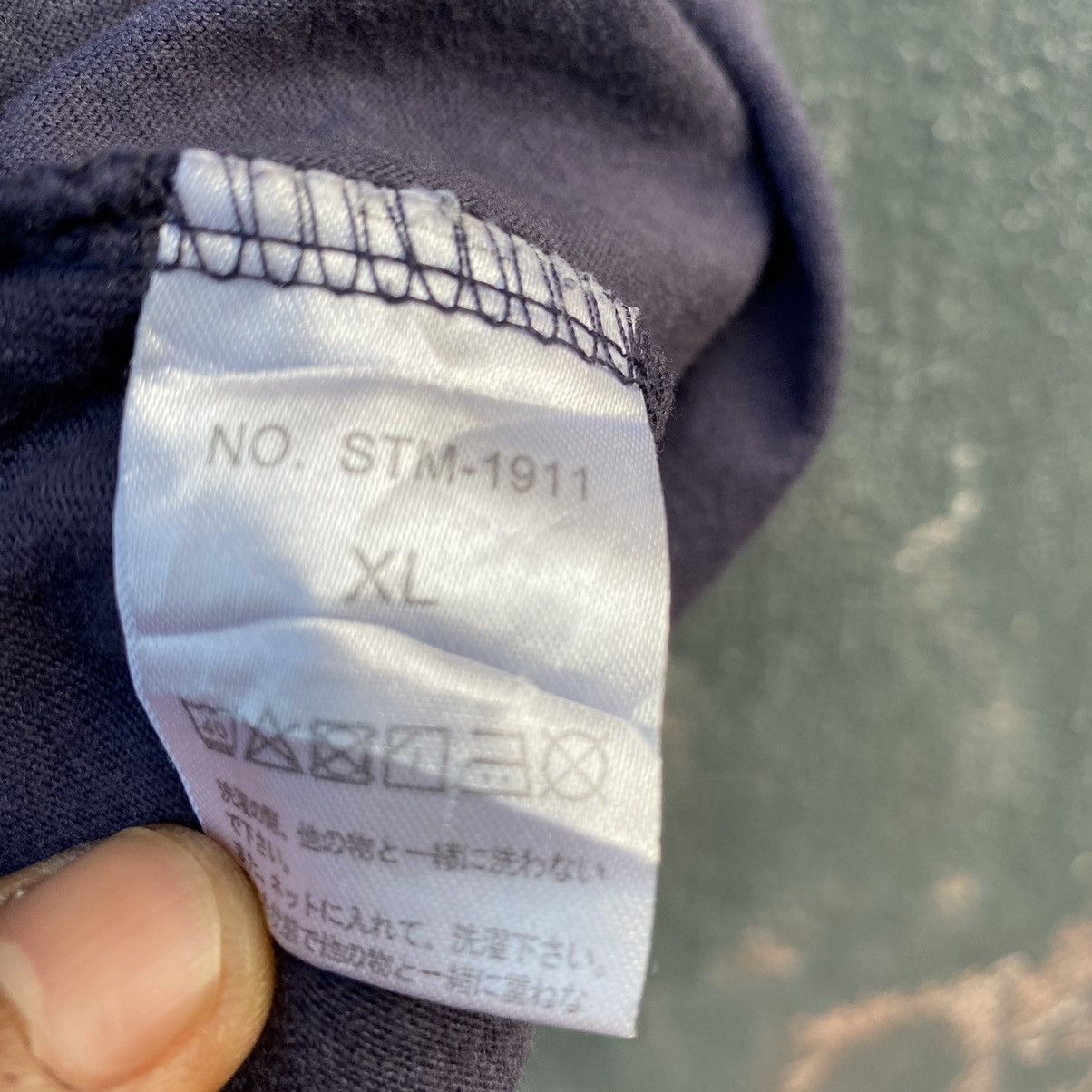 Japanese Brand Thrashed Faded Vintage Y2K Tomt Junior Surf ERD GRUNGE TEE Size US XL / EU 56 / 4 - 7 Thumbnail