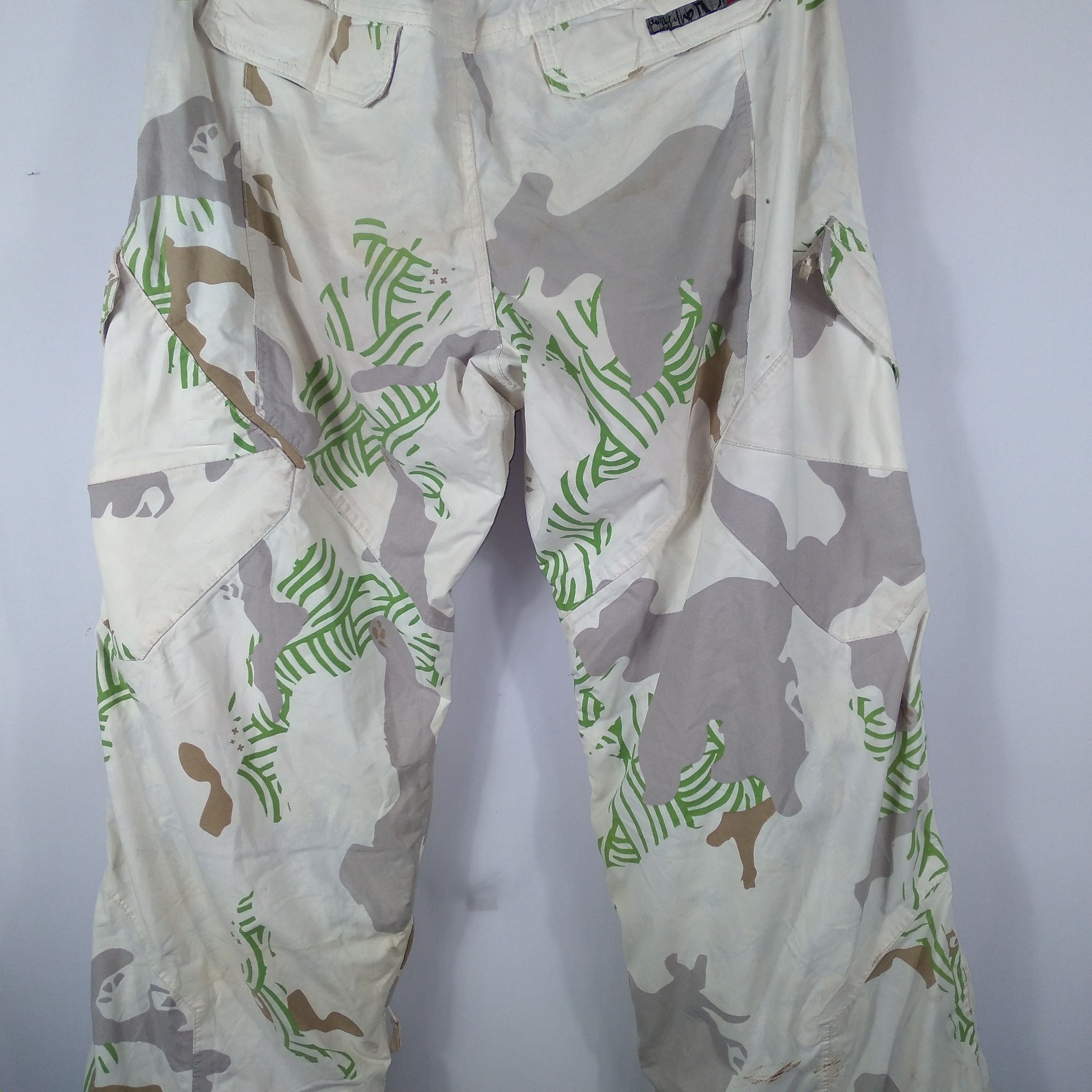 Quicksilver 🔥Trash🔥Nice Design Quiksilver Art Winter Session Ski Pants Size US 34 / EU 50 - 10 Thumbnail