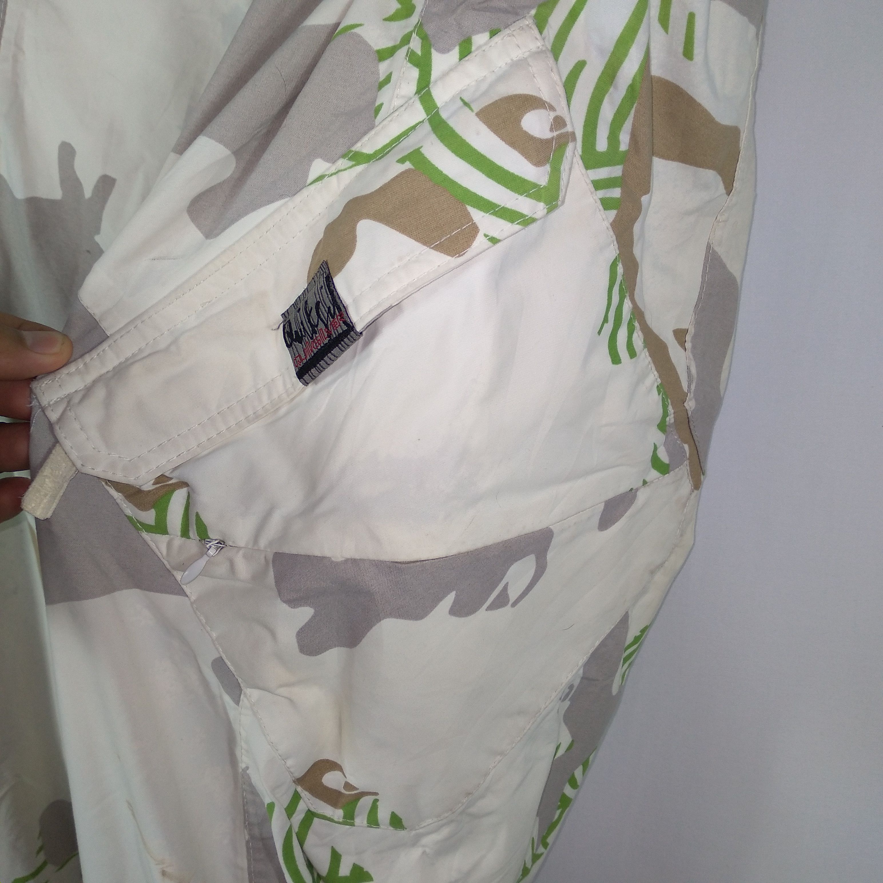 Quicksilver 🔥Trash🔥Nice Design Quiksilver Art Winter Session Ski Pants Size US 34 / EU 50 - 7 Thumbnail