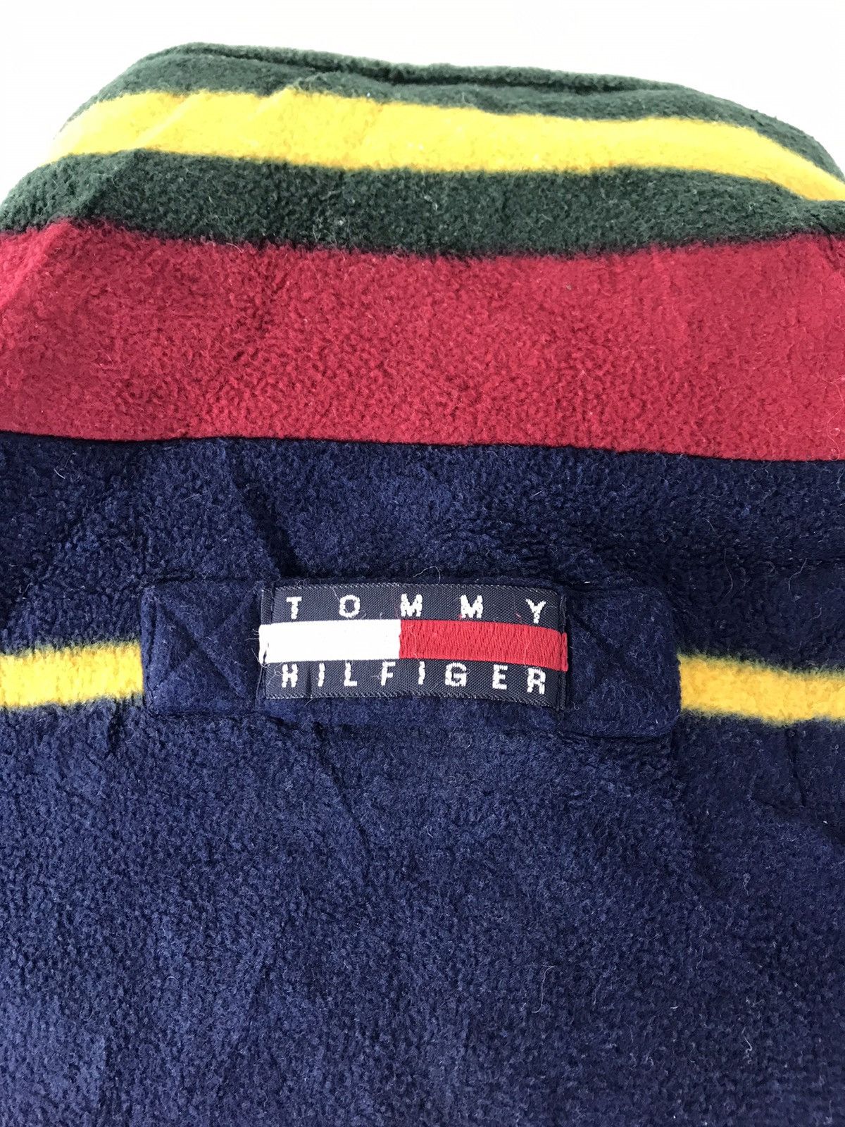 Tommy Hilfiger Tommy Hilfiger Wool Color Block Jacket Zipper Size US L / EU 52-54 / 3 - 12 Thumbnail