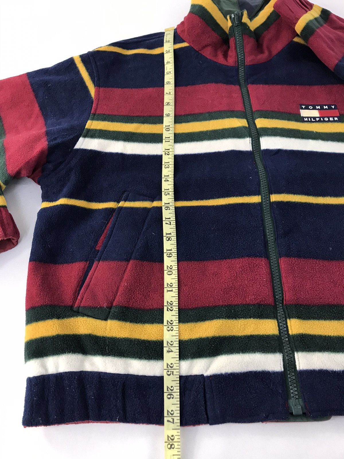 Tommy Hilfiger Tommy Hilfiger Wool Color Block Jacket Zipper Size US L / EU 52-54 / 3 - 14 Thumbnail