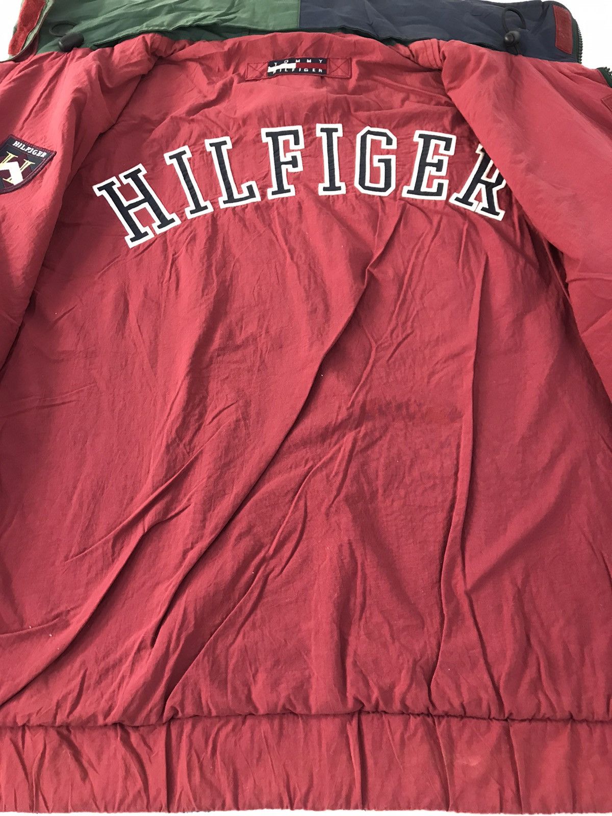 Tommy Hilfiger Tommy Hilfiger Wool Color Block Jacket Zipper Size US L / EU 52-54 / 3 - 6 Thumbnail