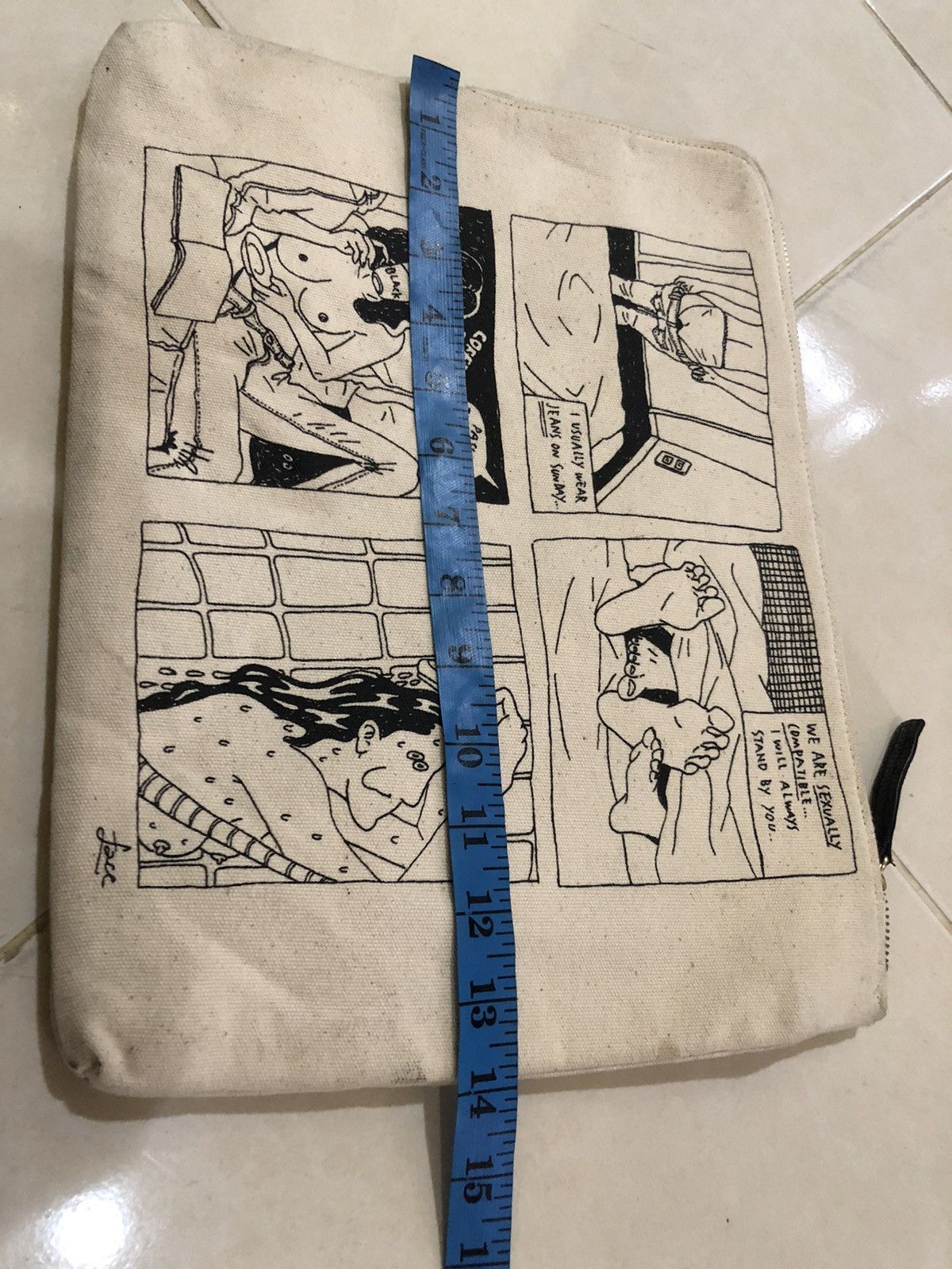 Japanese Brand PORN design BLACK by Moussy clutch bag Size ONE SIZE - 9 Thumbnail