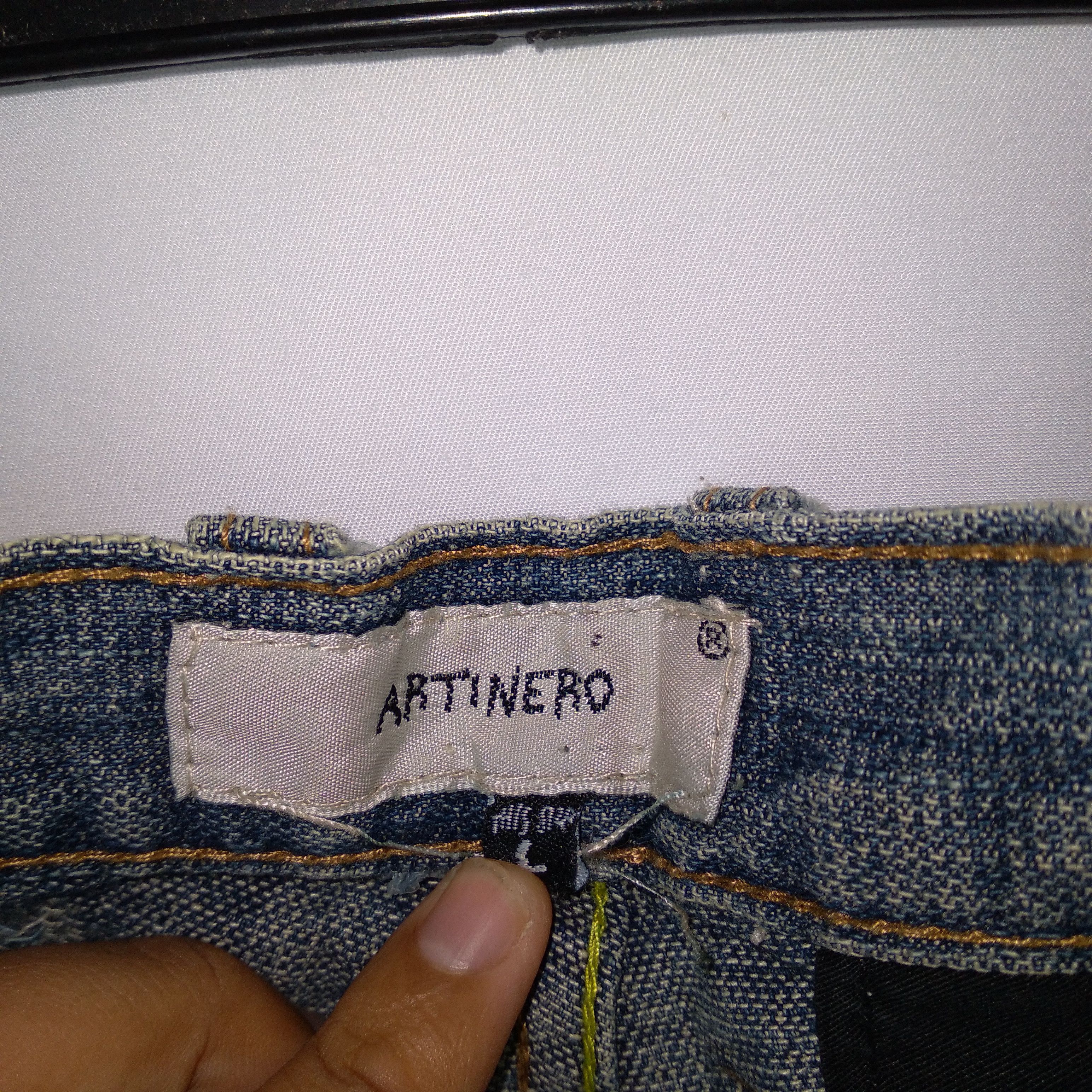 Japanese Brand × Vintage Vintage Japanese Artinero Nice Distressed Denim Jeans Size US 34 / EU 50 - 21 Thumbnail
