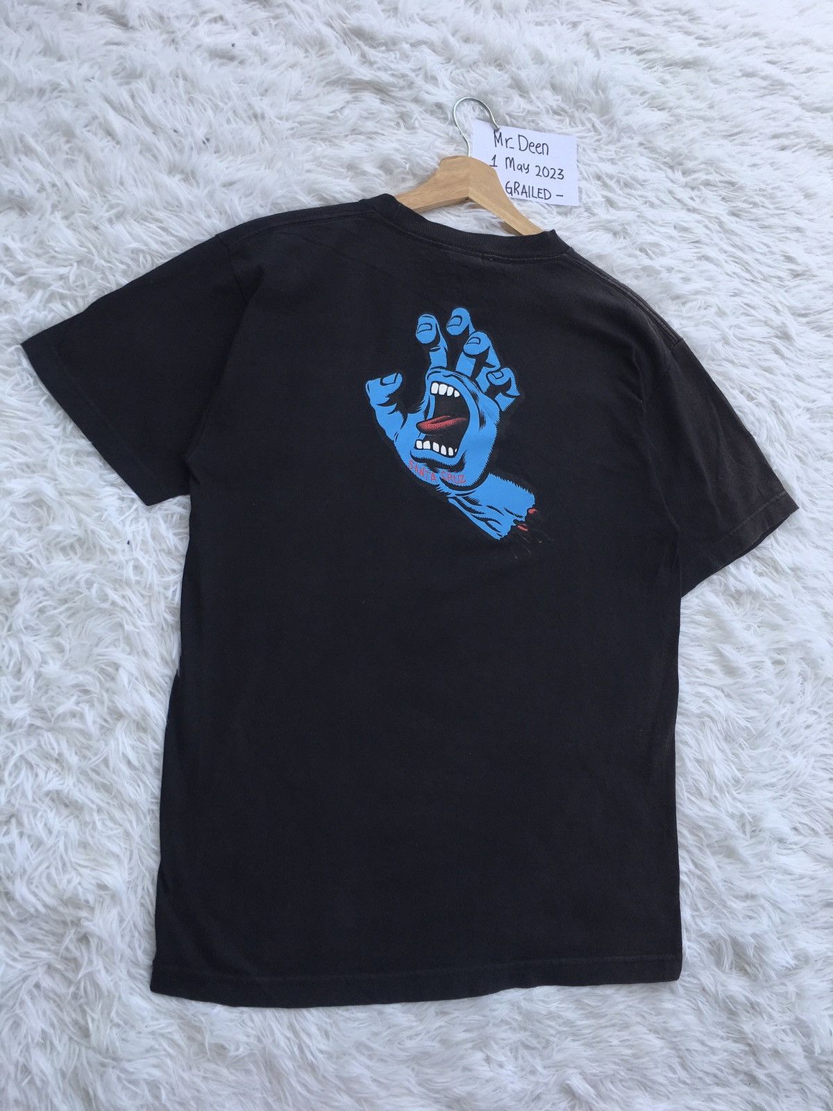 Santa Cruz Skateboards Vintage Santa Cruz Skateboard Speed Wheels Tshirt Size US M / EU 48-50 / 2 - 3 Thumbnail