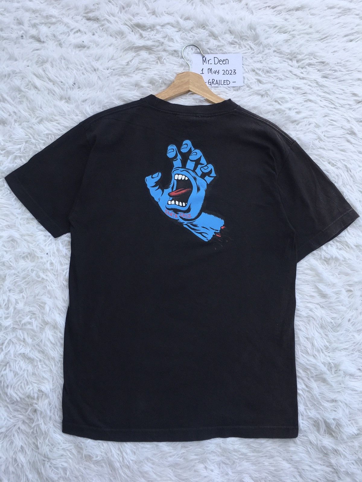Santa Cruz Skateboards Vintage Santa Cruz Skateboard Speed Wheels Tshirt Size US M / EU 48-50 / 2 - 2 Thumbnail