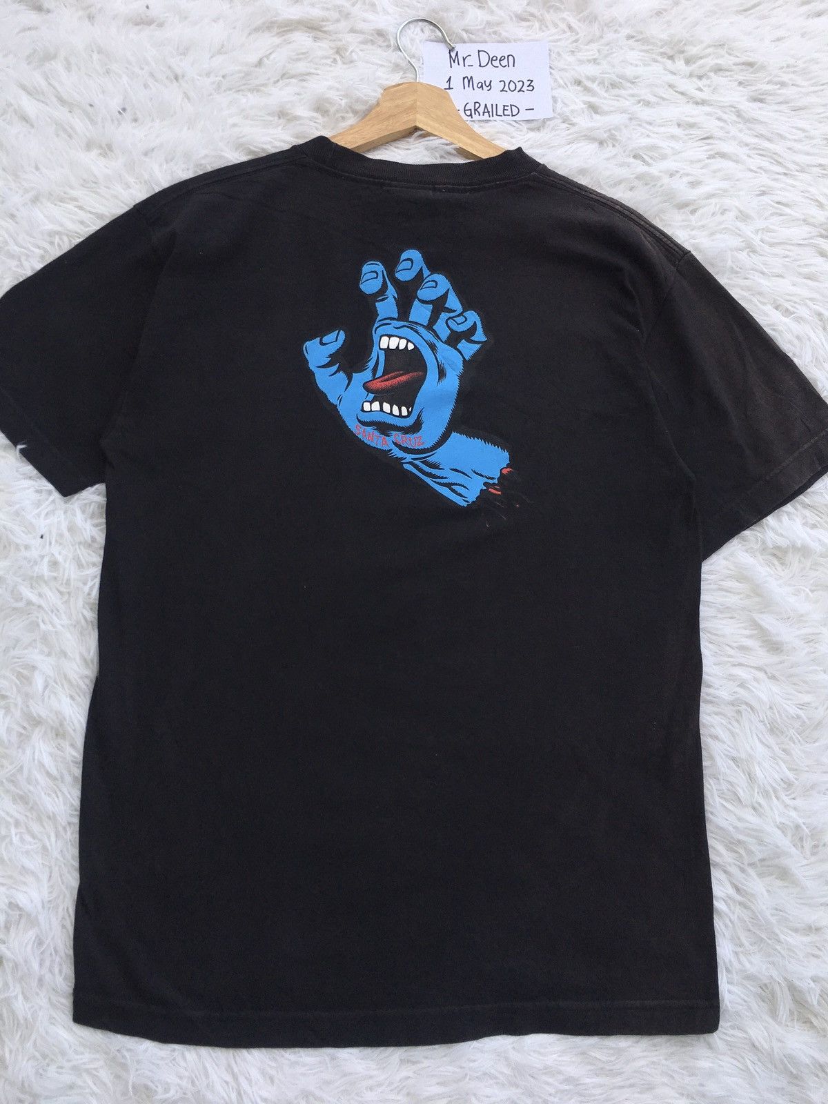 Santa Cruz Skateboards Vintage Santa Cruz Skateboard Speed Wheels Tshirt Size US M / EU 48-50 / 2 - 5 Thumbnail