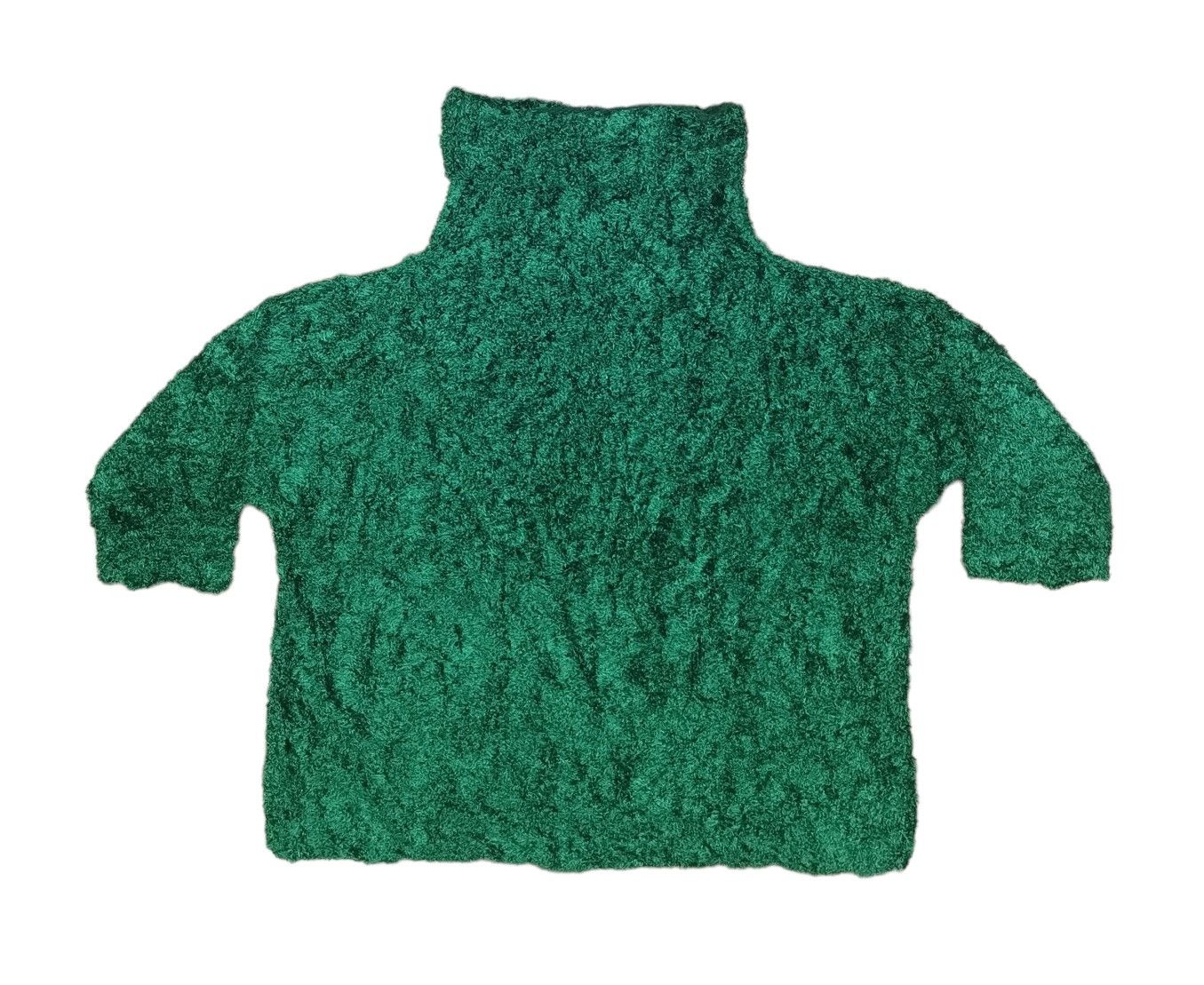 Issey Miyake Issey Miyake ME Turtleneck Fuzzy Shirt Size L / US 10 / IT 46 - 1 Thumbnail