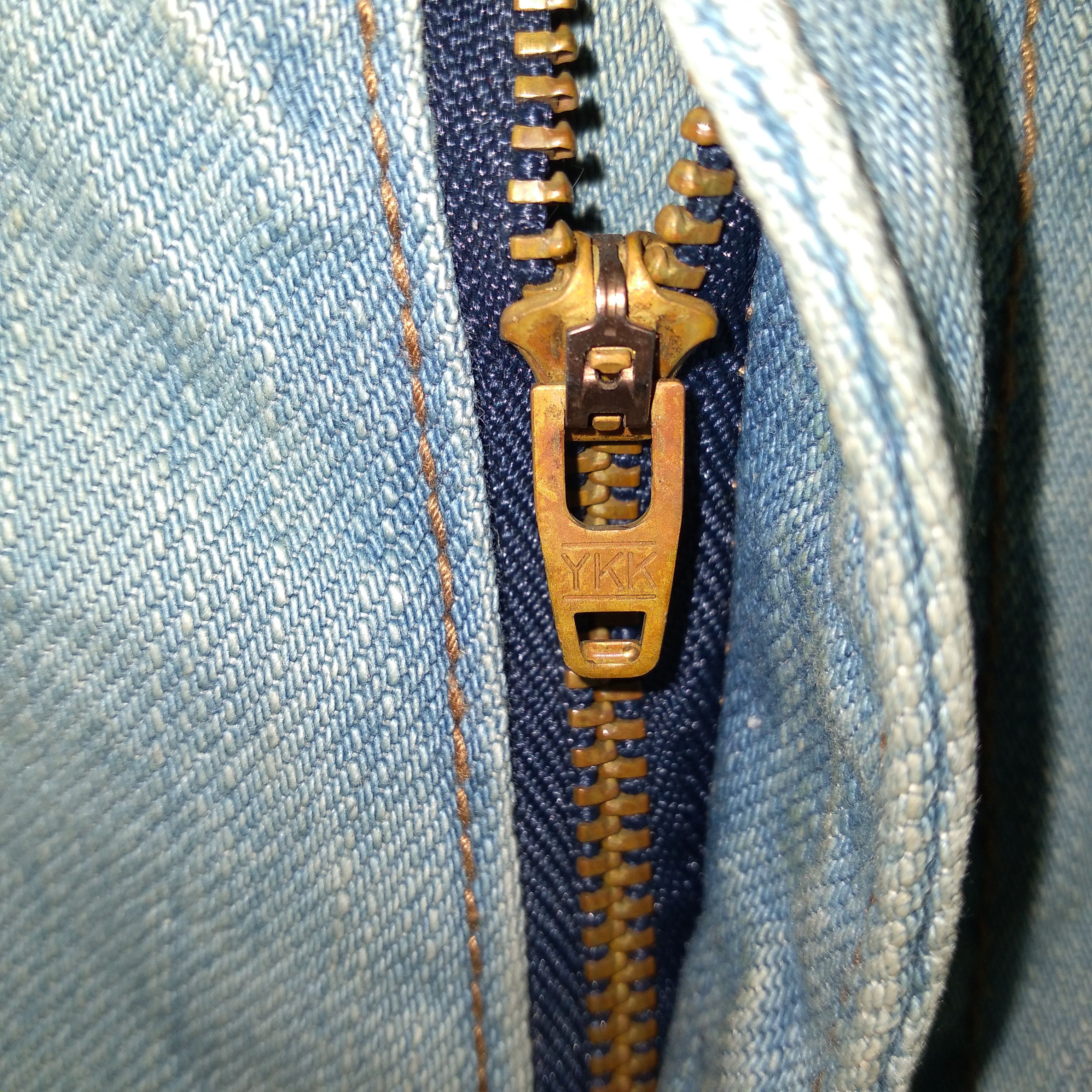 Japanese Brand × Vintage Vintage Buzzspunky Patchwork Punk Style Denim Jeans Size US 31 - 16 Thumbnail