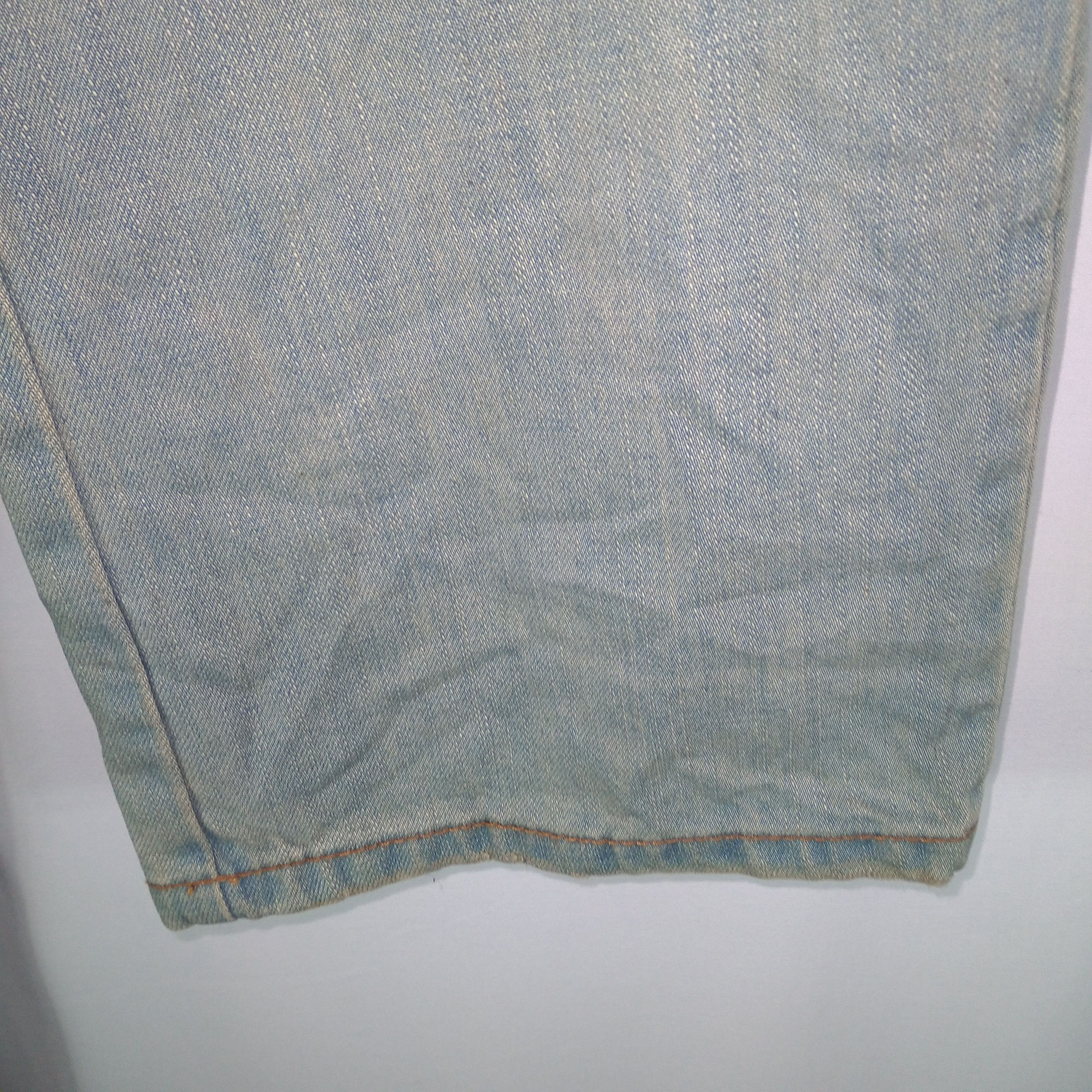 Japanese Brand × Vintage Vintage Buzzspunky Patchwork Punk Style Denim Jeans Size US 31 - 9 Thumbnail
