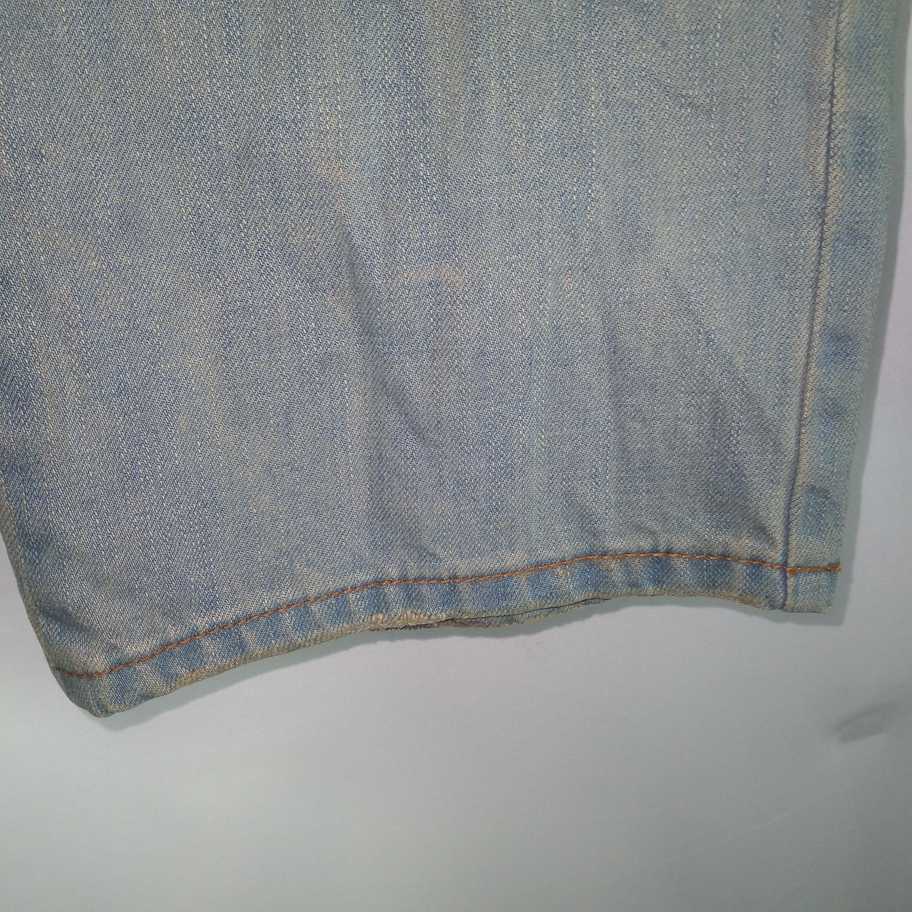 Japanese Brand × Vintage Vintage Buzzspunky Patchwork Punk Style Denim Jeans Size US 31 - 6 Thumbnail