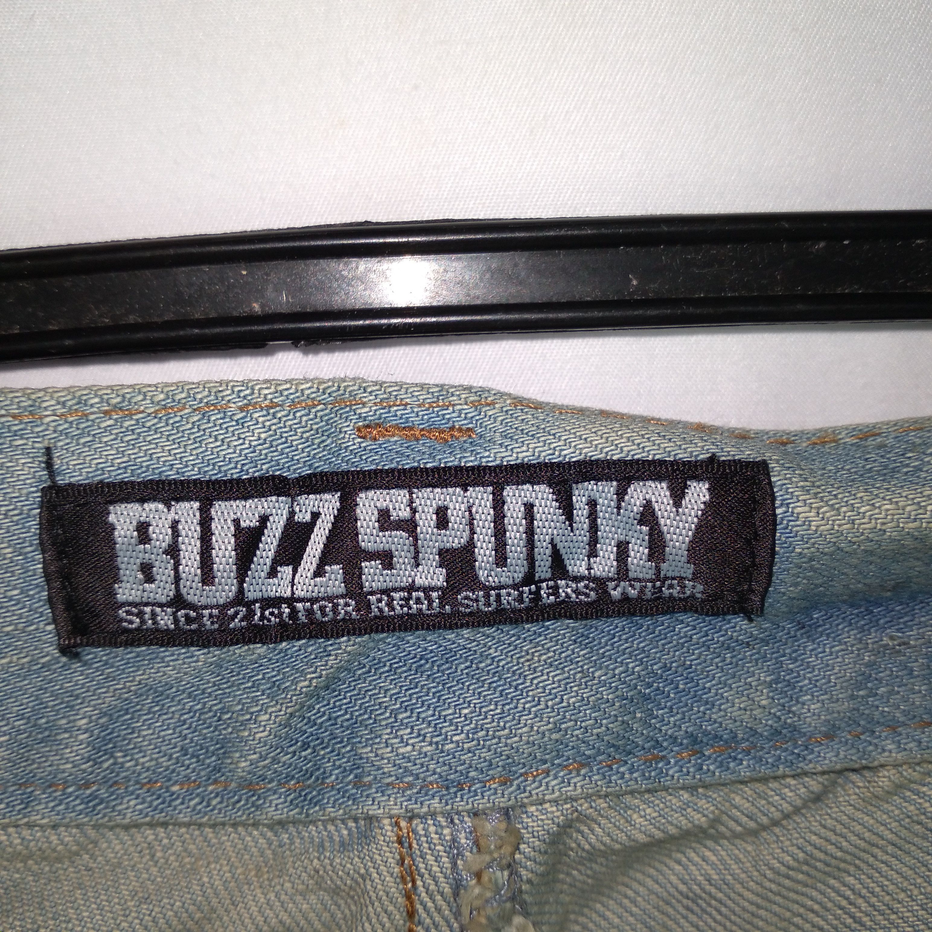 Japanese Brand × Vintage Vintage Buzzspunky Patchwork Punk Style Denim Jeans Size US 31 - 17 Thumbnail