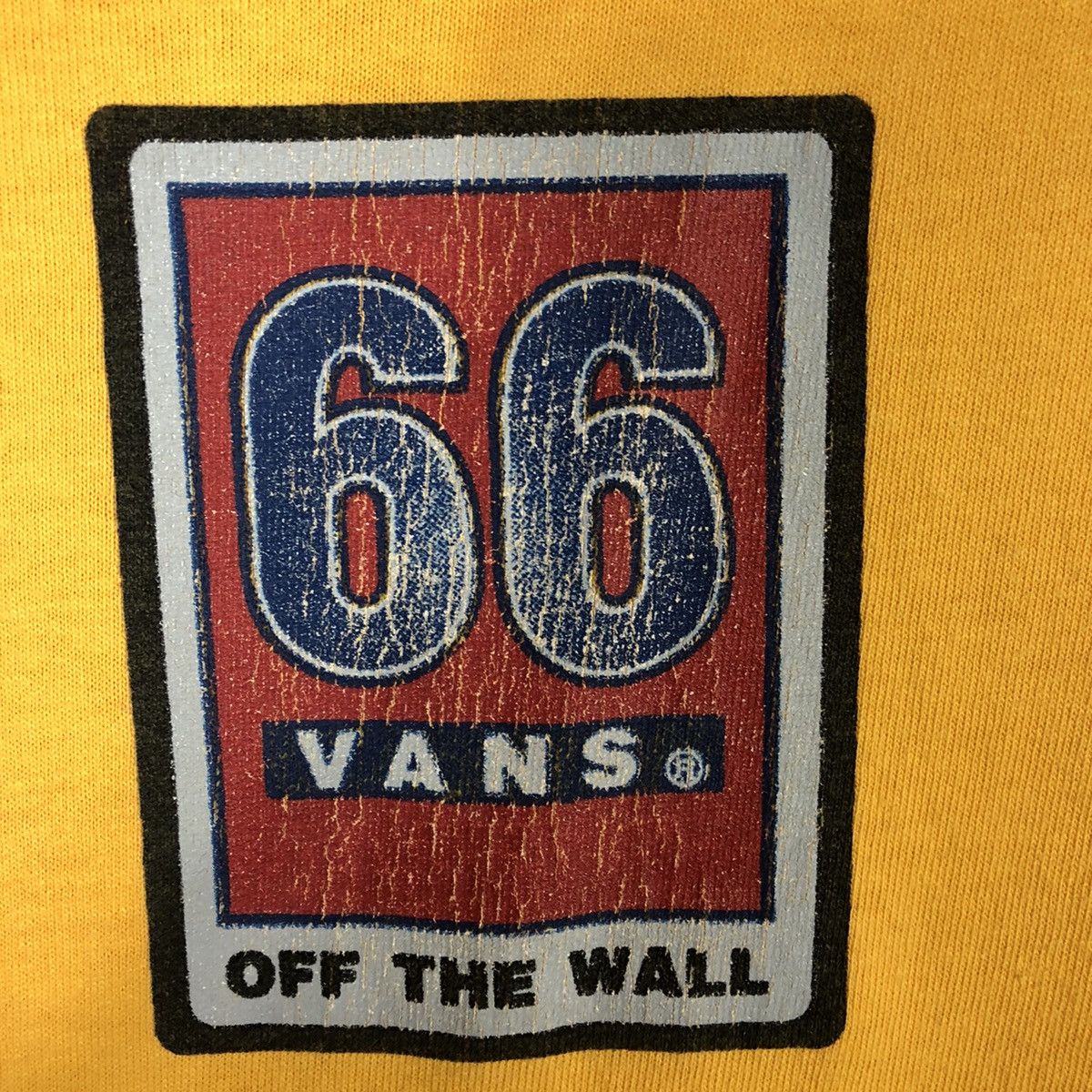 Vans × Vintage 🔥OG🔥90s🔥Vans Of The Wall 66 Single Stitch Skateboard Tee Size US L / EU 52-54 / 3 - 4 Thumbnail