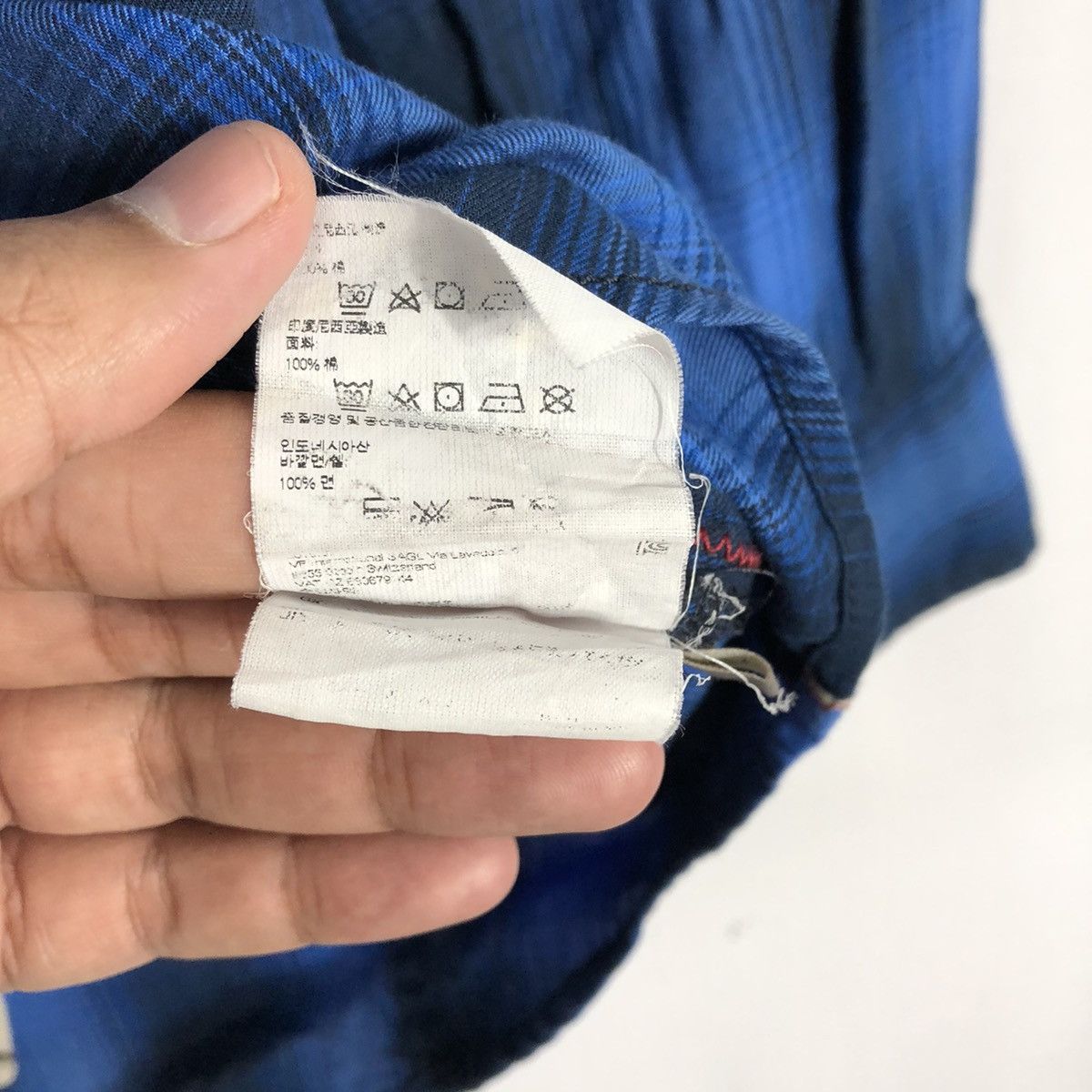Napapijri × Vintage 🔥Hyped🔥Napajiri Heritage Classic Chekerd Buttons Shirts Size US M / EU 48-50 / 2 - 14 Thumbnail