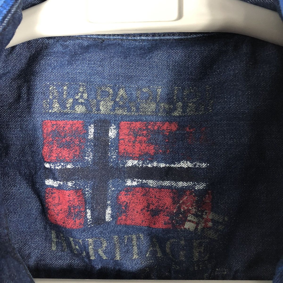 Napapijri × Vintage 🔥Hyped🔥Napajiri Heritage Classic Chekerd Buttons Shirts Size US M / EU 48-50 / 2 - 15 Thumbnail