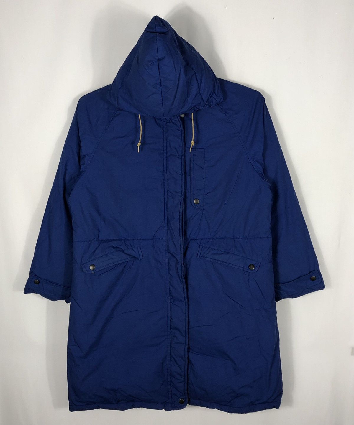 Rare Navarac Down By Caravan Hoodie Puffer Style Long Jacket