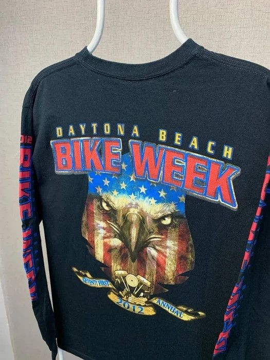 Band Tees Bike week long sleeve Dayton beach biker size L logo Size US L / EU 52-54 / 3 - 5 Thumbnail