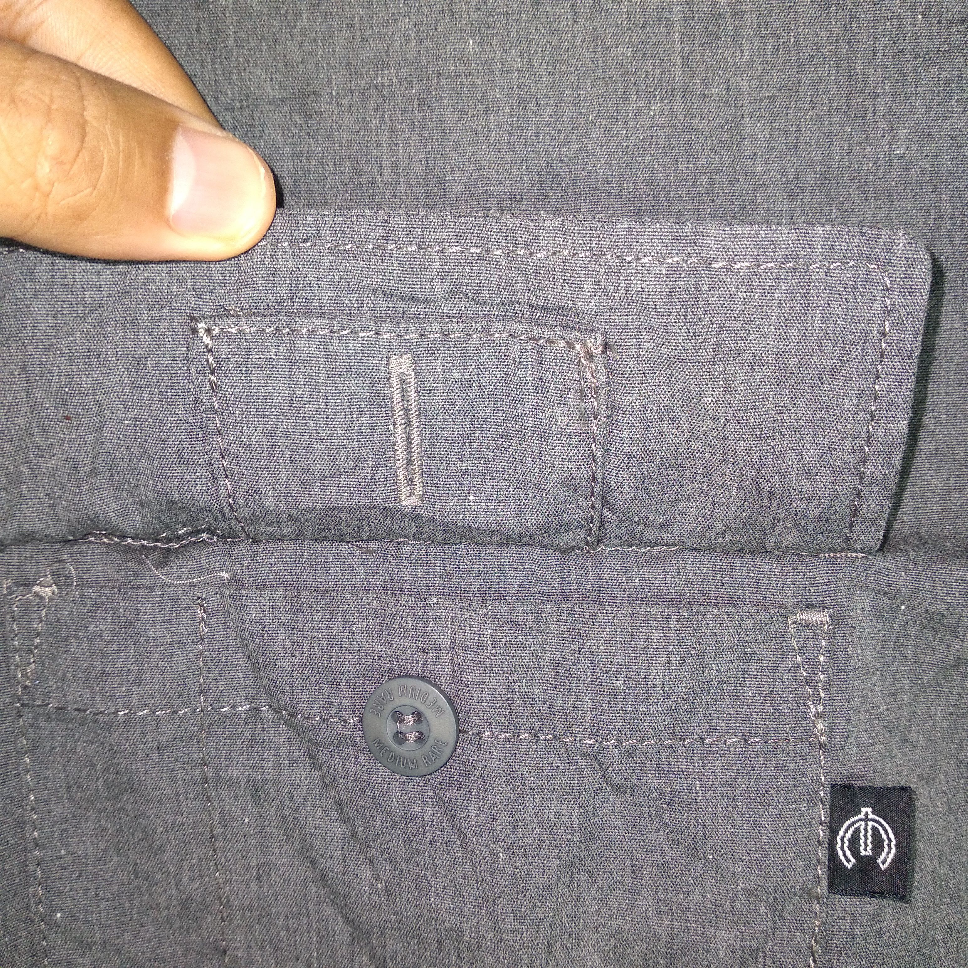 Japanese Brand × Vintage Medium Rare Double Pocket Workwear Style Buttons Shirts Size US L / EU 52-54 / 3 - 8 Thumbnail