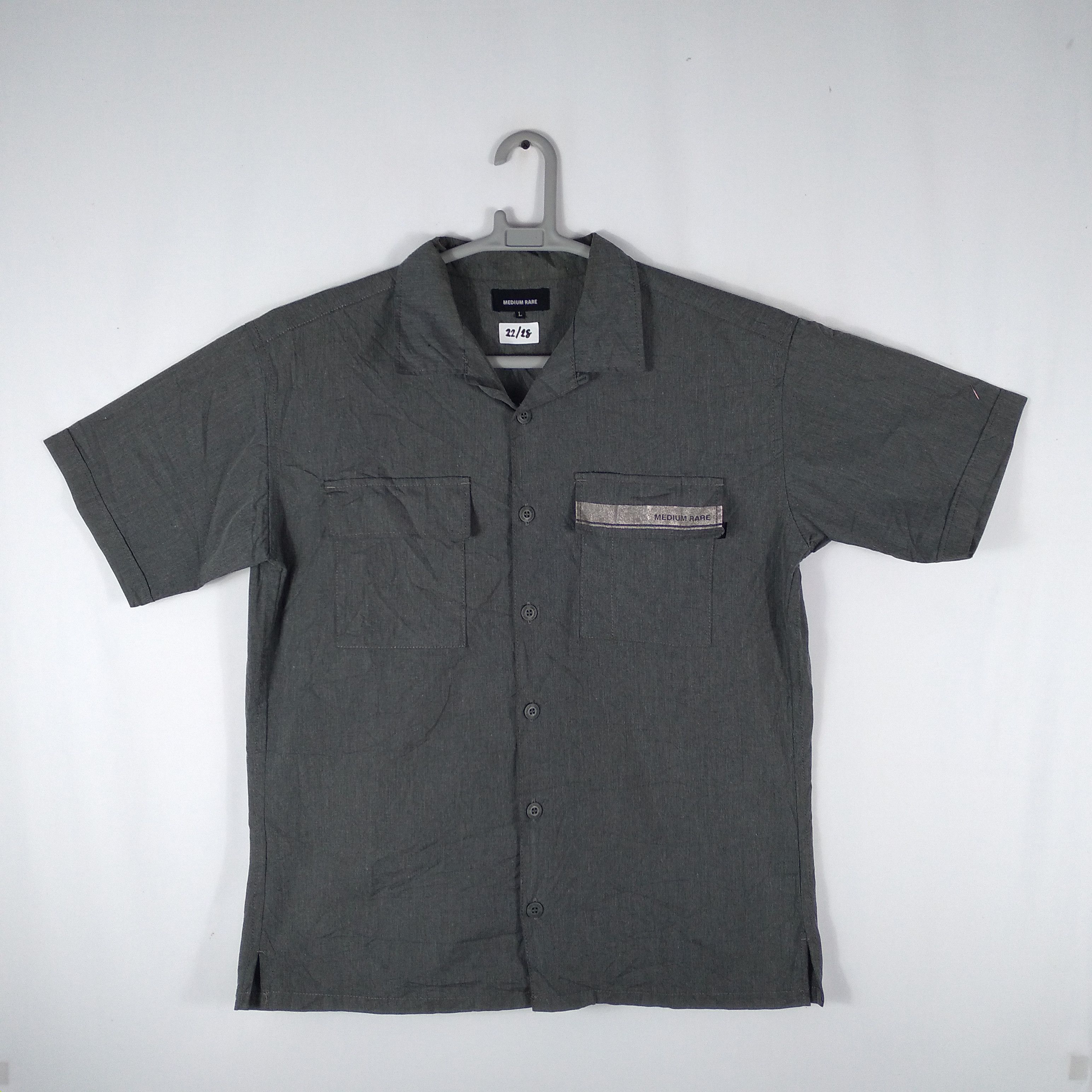 Japanese Brand × Vintage Medium Rare Double Pocket Workwear Style Buttons Shirts Size US L / EU 52-54 / 3 - 1 Thumbnail