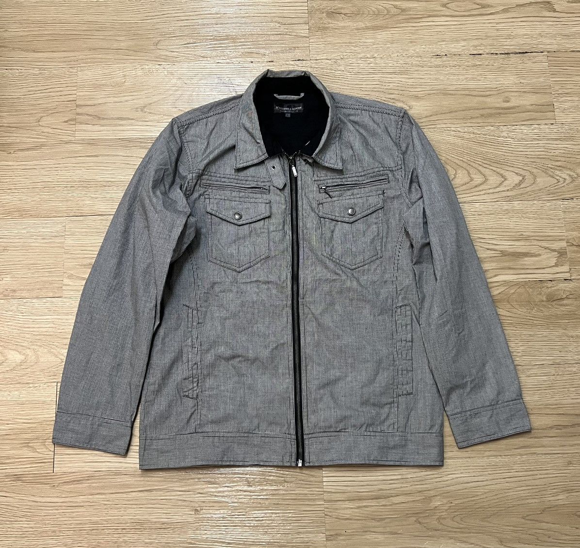 image of Seditionaries D'homme A Homme Hickory Striped Jacket, Men's (Size Large)