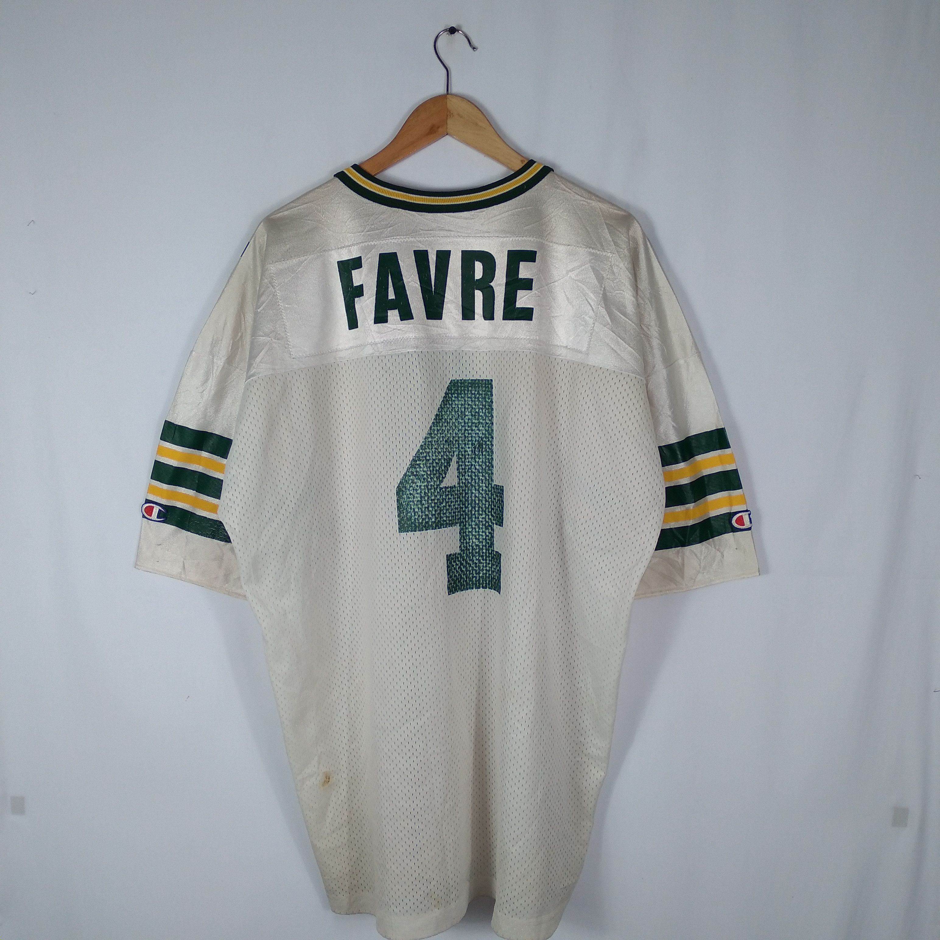 Champion × Vintage Vintage Champion Jersey With Nameset Number Favre Size US XXL / EU 58 / 5 - 17 Thumbnail