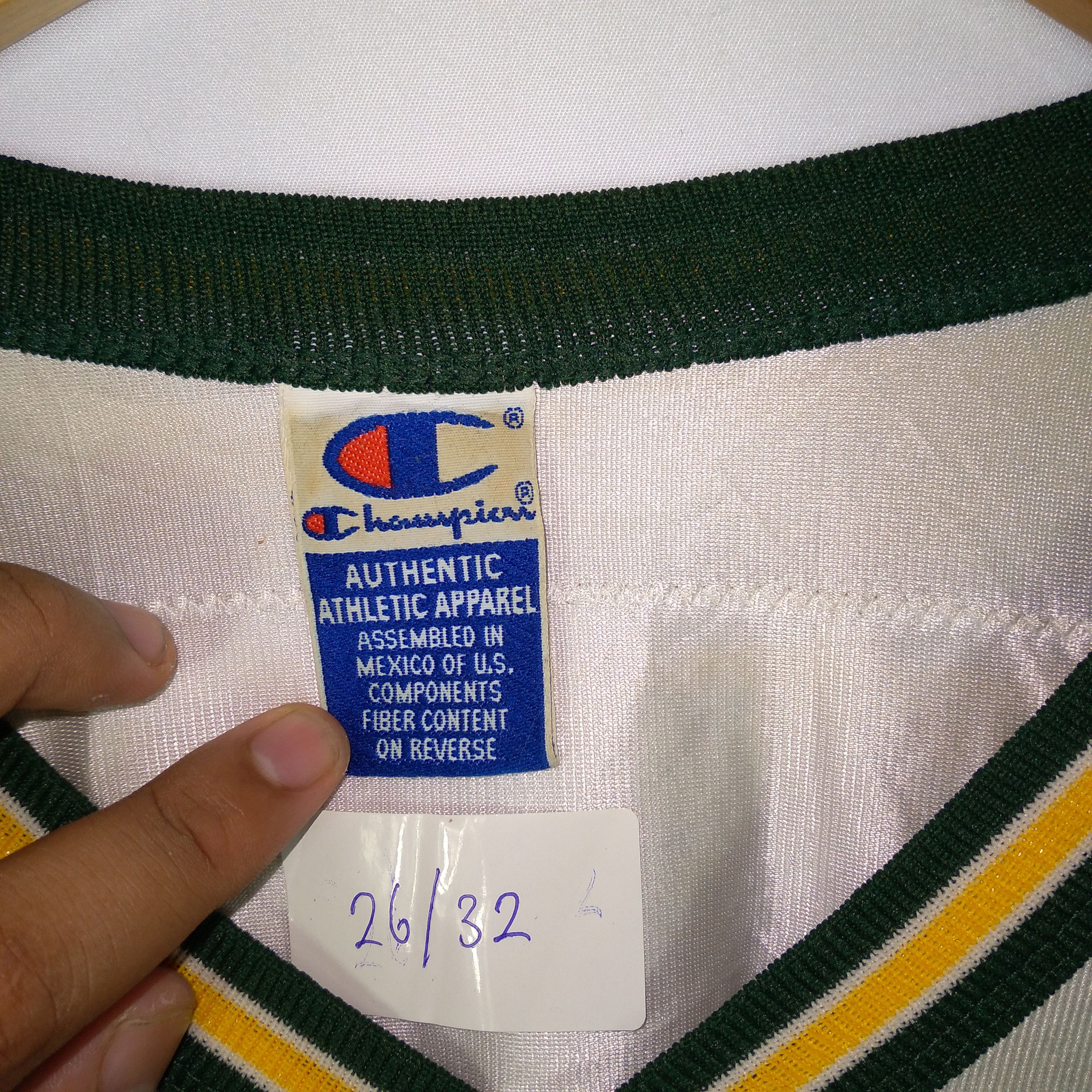 Champion × Vintage Vintage Champion Jersey With Nameset Number Favre Size US XXL / EU 58 / 5 - 7 Thumbnail