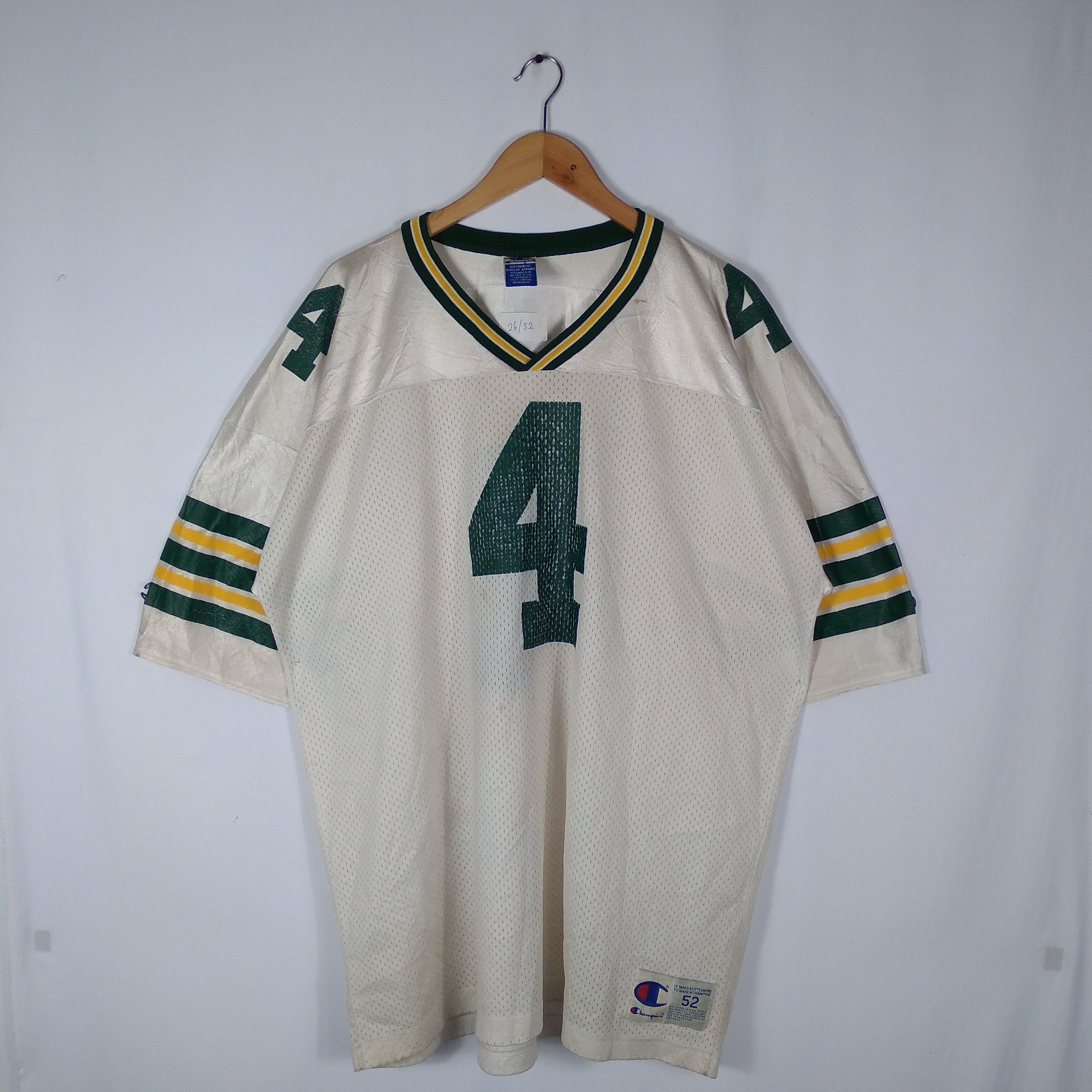Champion × Vintage Vintage Champion Jersey With Nameset Number Favre Size US XXL / EU 58 / 5 - 1 Thumbnail